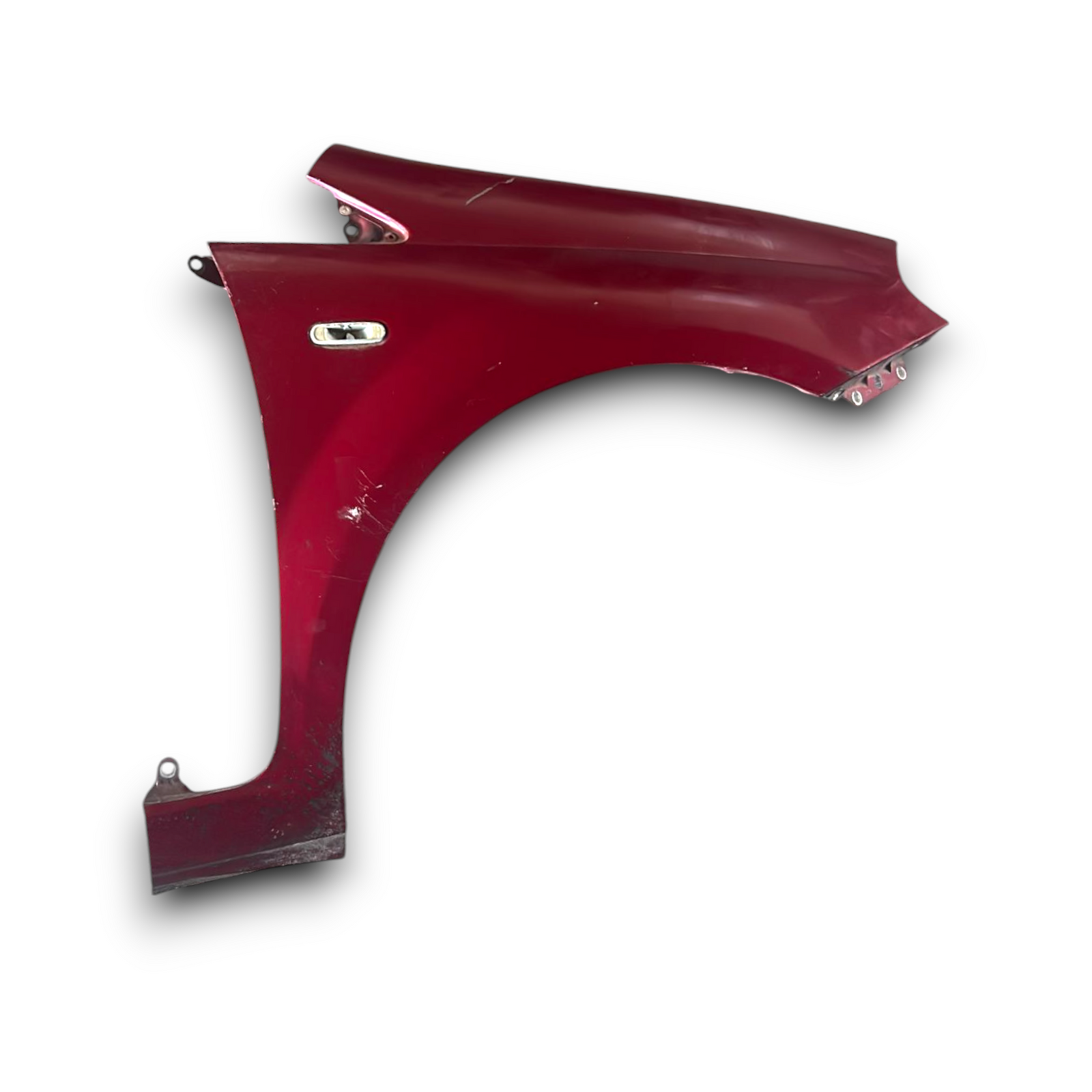 Rechter front Mudguard Fiat Grande Punto (2005> 2012) Rood