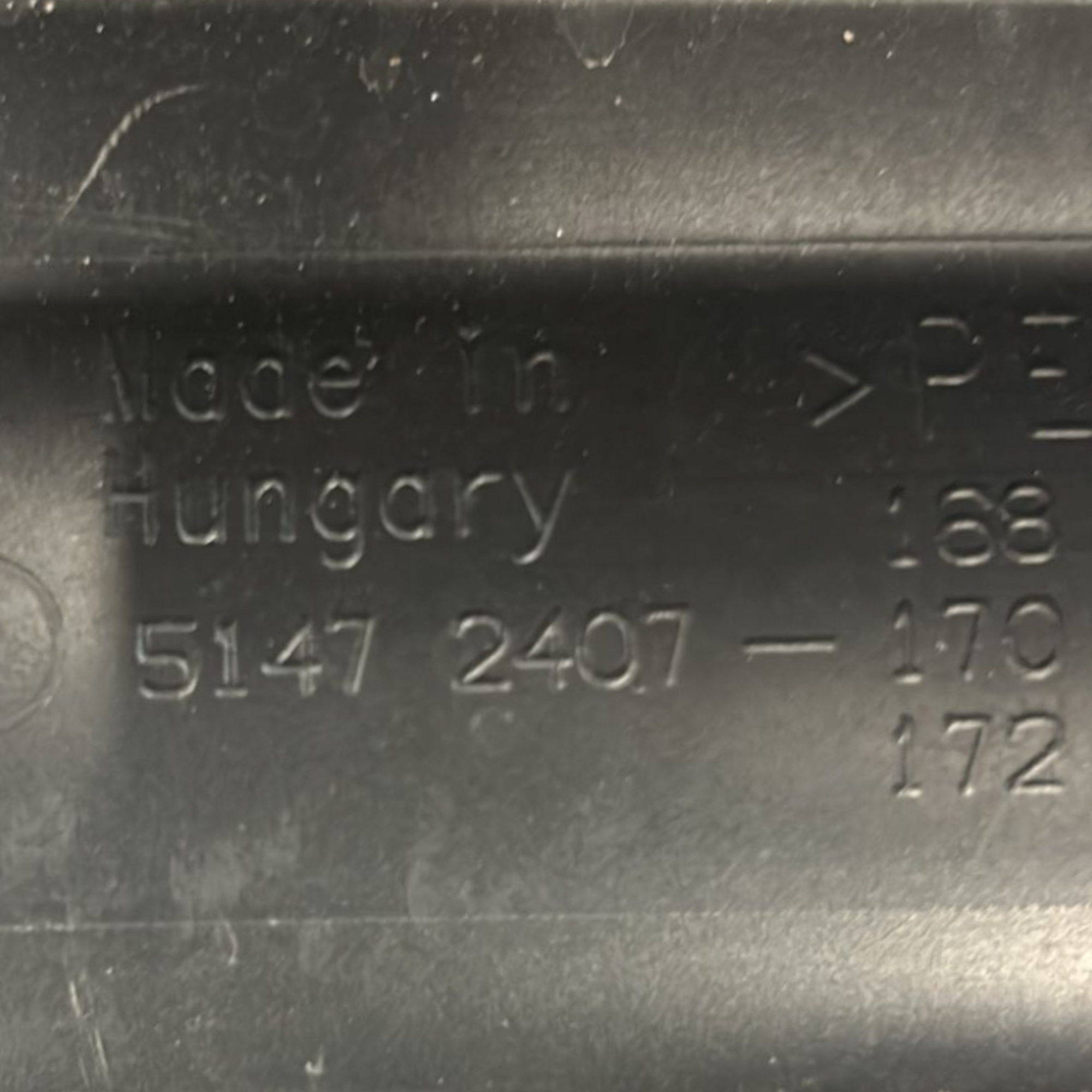 BAMW X1 F48 BANCAGLIO RUSE / Rubboard (2015> 2022) COD: 51472407