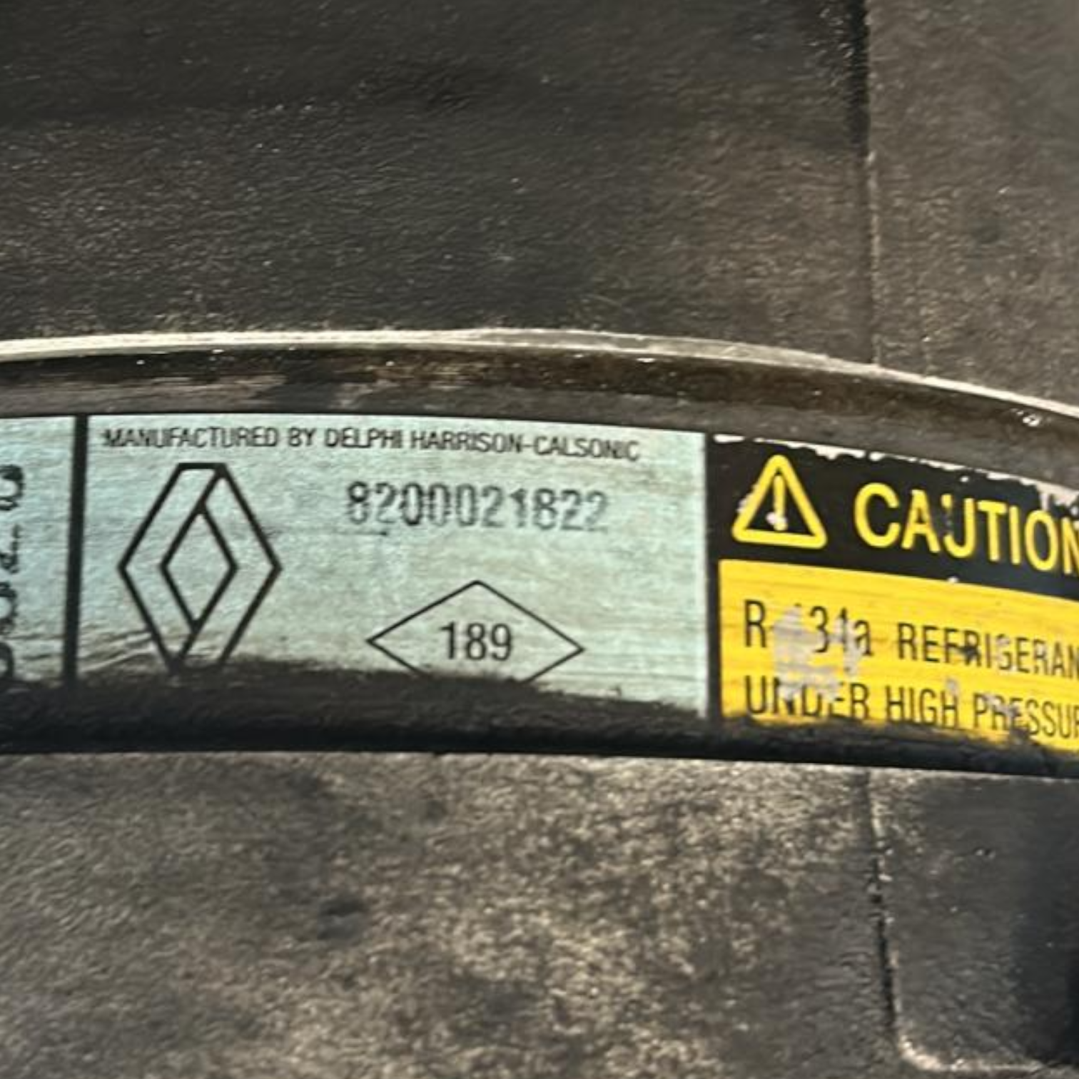 Airconditioning compressor Renault Laguna II 1.9 Diesel Cod: 8200021822 (2000> 2007)