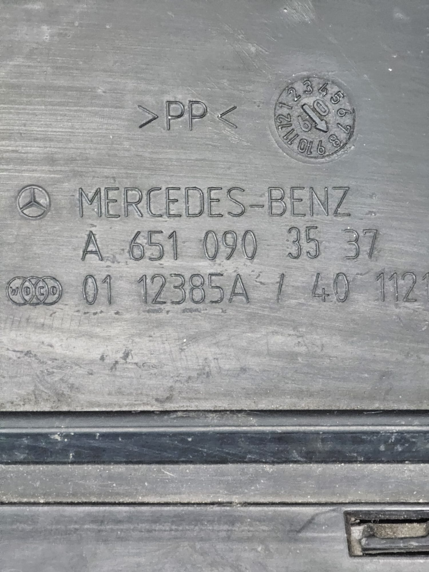 Mercedes GLK X204 2.2 Diesel Cod Air Filter Aspiration Tube: A6510903537 (2008-2015)