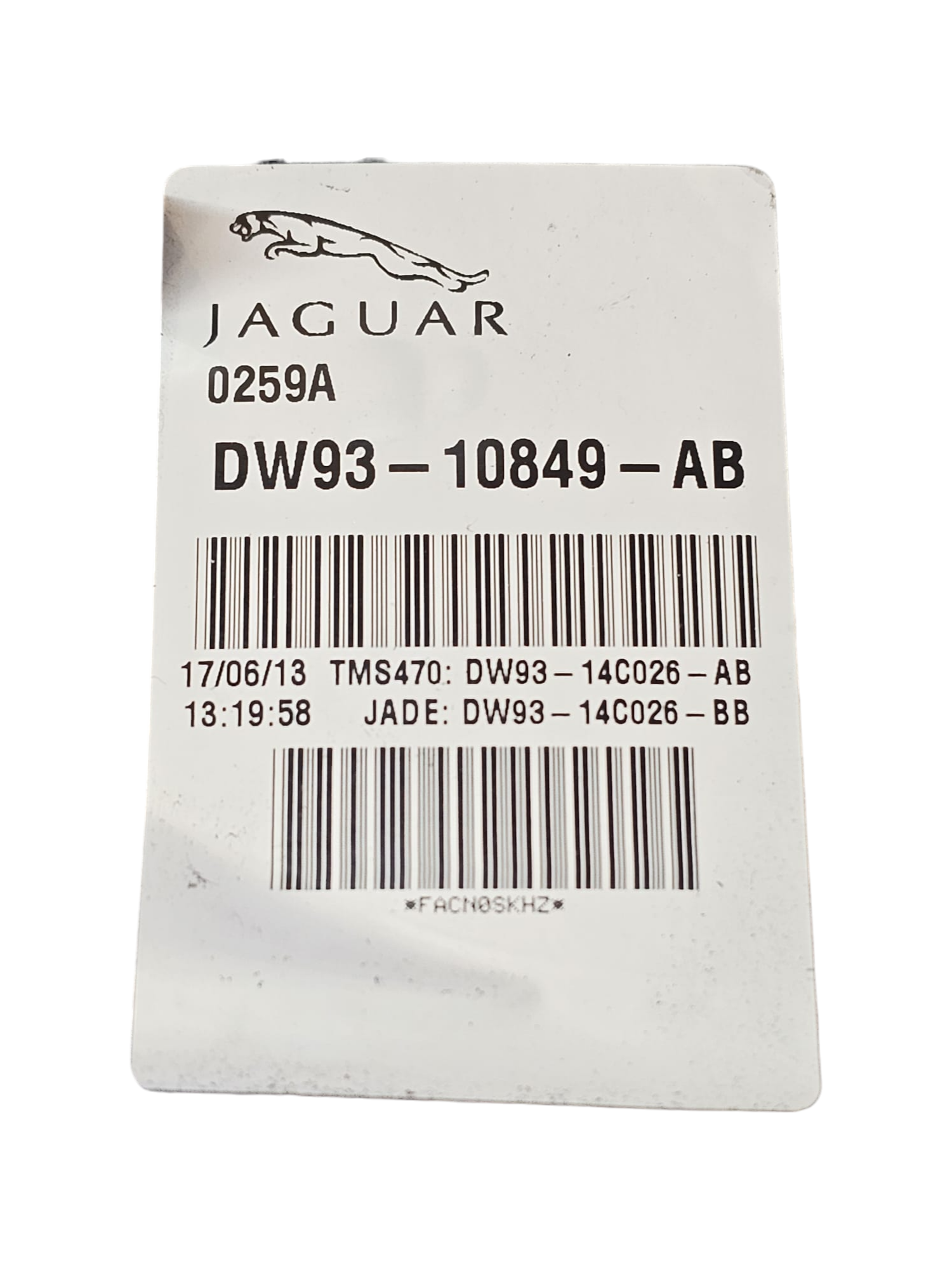 Tachimeter / ideteller / virtuele cockpit Jaguar XJ X351 COD: DW93-10849-AB (2009-2019)