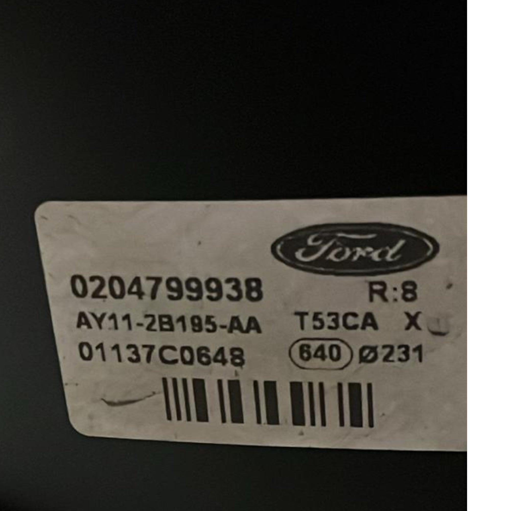 Ford B-Max Cod Servum Pump: 0204799938 (2012> 2018)