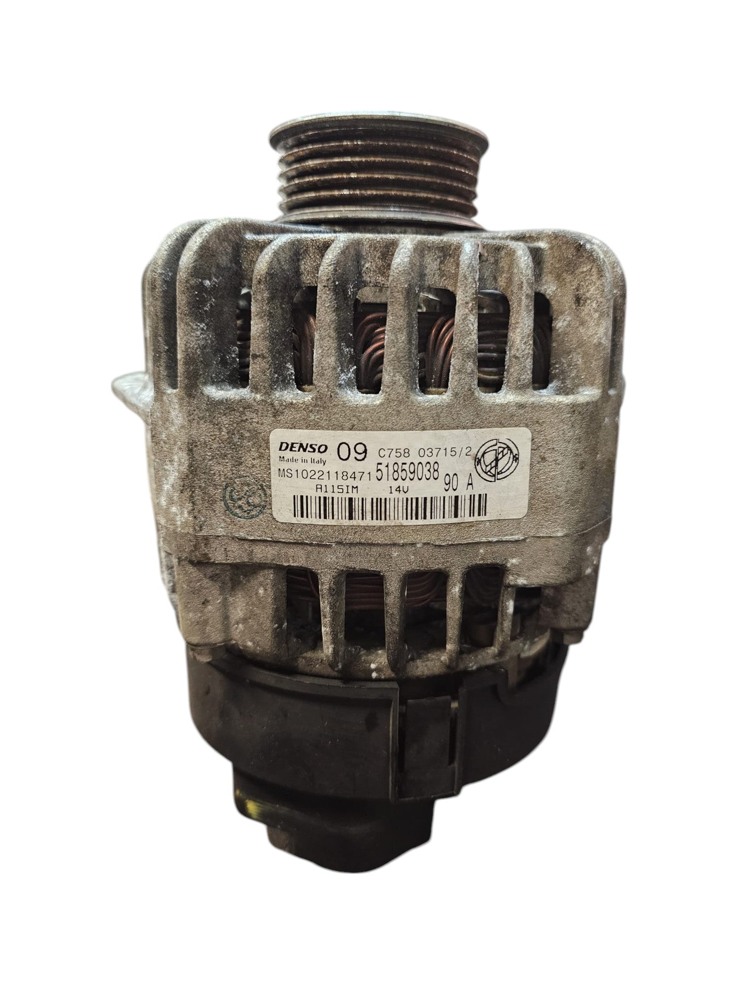 Alternatore Fiat Grande Punto 1.2 Benzina Cod:51859038 (2005 - 2012) - F&P CRASH SRLS - Ricambi Usati