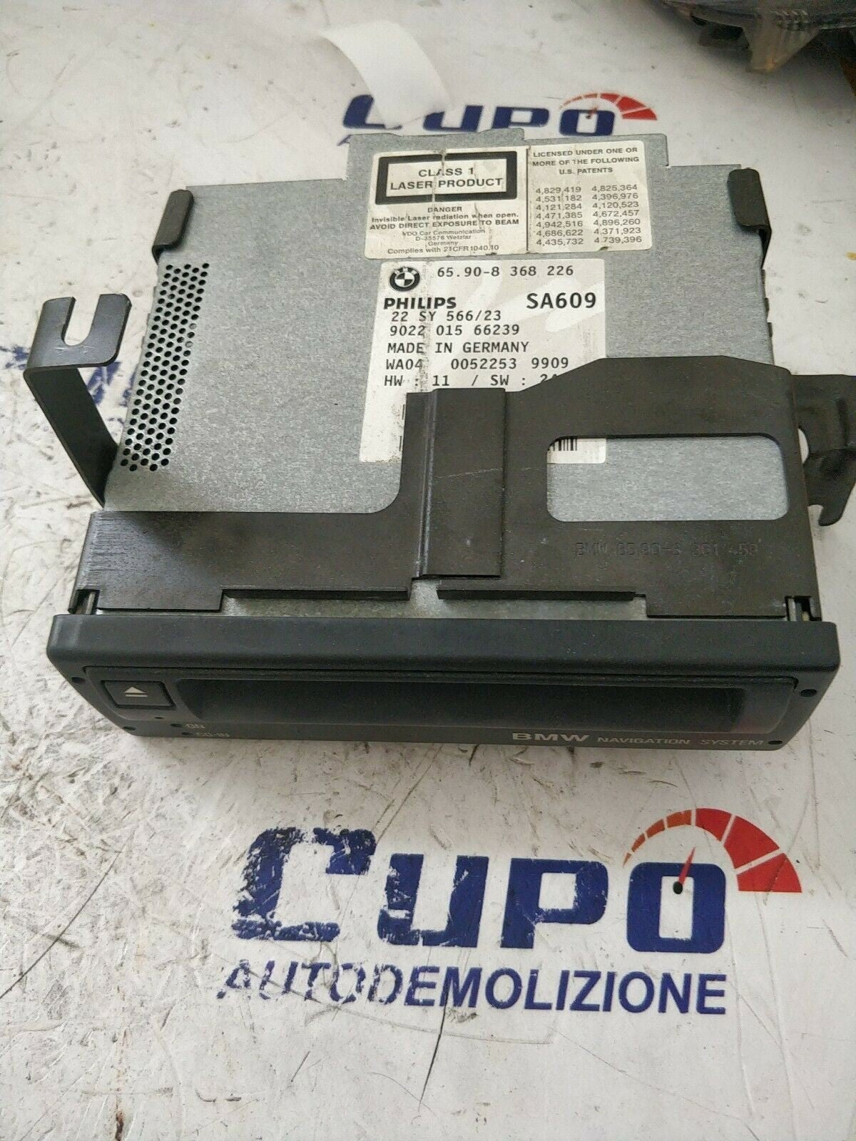 BMW E39 5er MK2 Mk 2 Computer Navigatore Gps 8368226 - F&P CRASH SRLS - Ricambi Usati