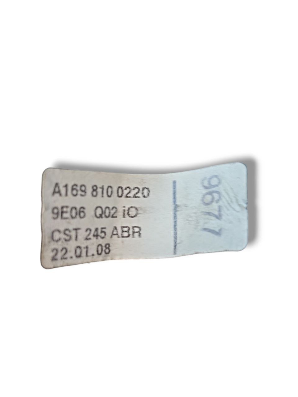 Cappelliera Mercedes-Benz Classe B W245 ( 2004 - 2012 ) Cod : A1698100220 - F&P CRASH SRLS - Ricambi Usati
