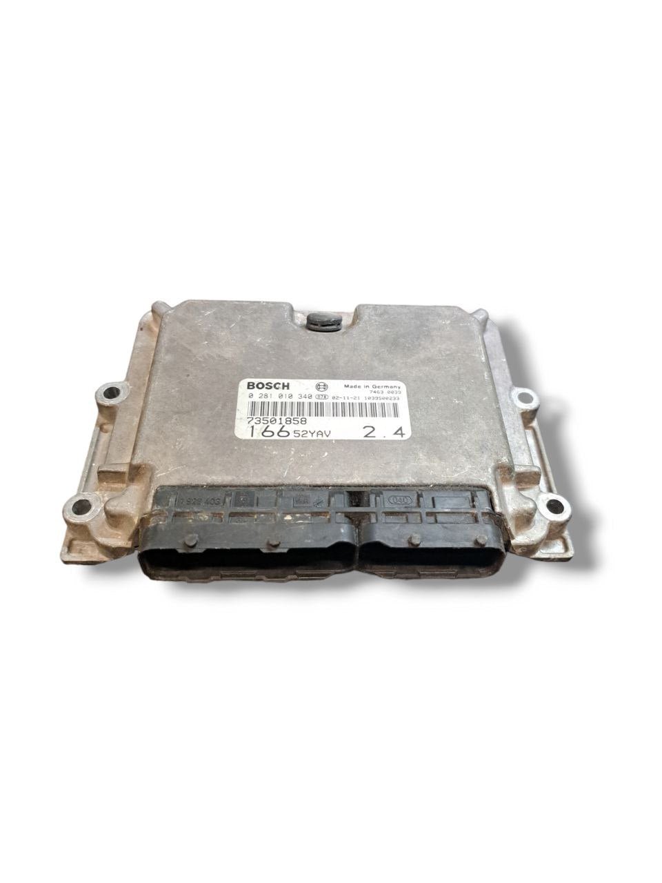 Centralina ecu motore Alfa Romeo 166 2.4 jtd (2000) COD:73501858 - F&P CRASH SRLS - Ricambi Usati