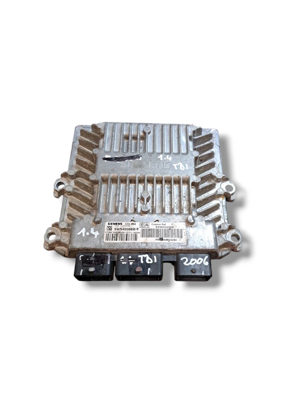 Centralina Ecu Motore Citroen C3 1.4 hdi (2002-2009) COD:5WS40068B-T - F&P CRASH SRLS - Ricambi Usati