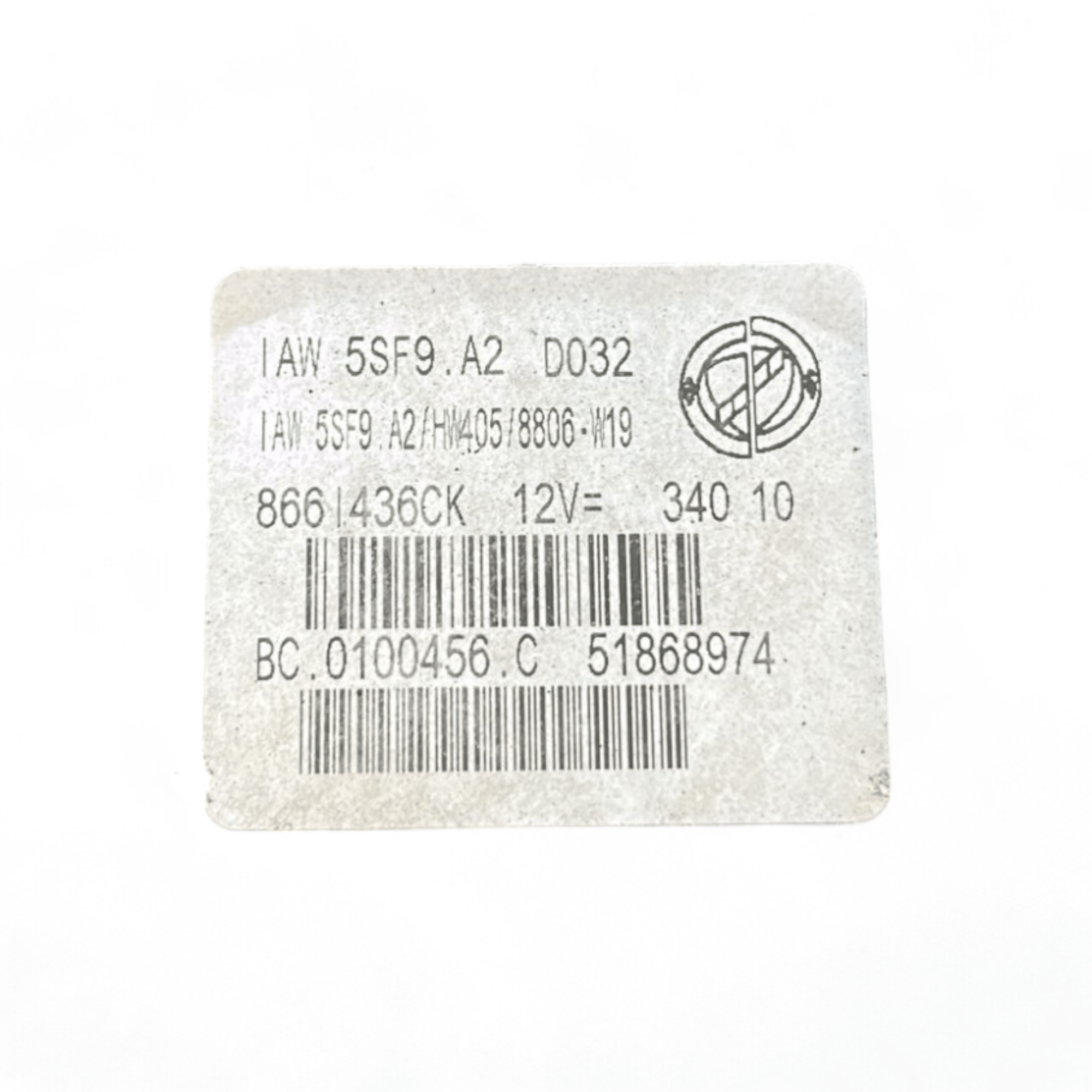 Centralina Ecu Motore Fiat Grande Punto / Punto EVO 1.2 benzina (2008 - >) cod.51868974 - F&P CRASH SRLS - Ricambi Usati