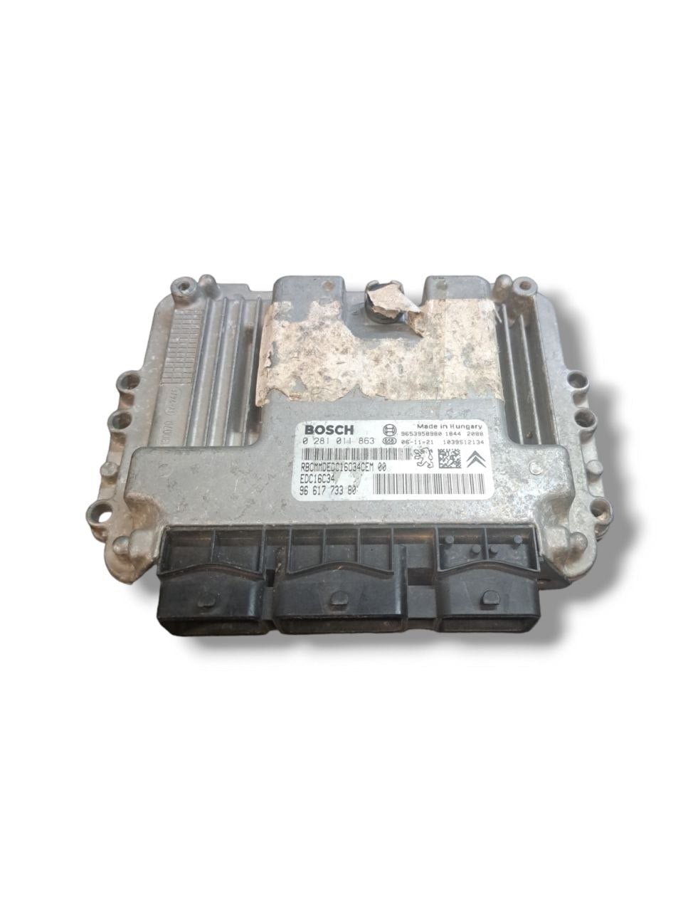 Centralina ecu motore Peugeot 307 1.6 HDI( 2004-2009) COD:0281011863 - F&amp;P CRASH SRLS - Ricambi Usati