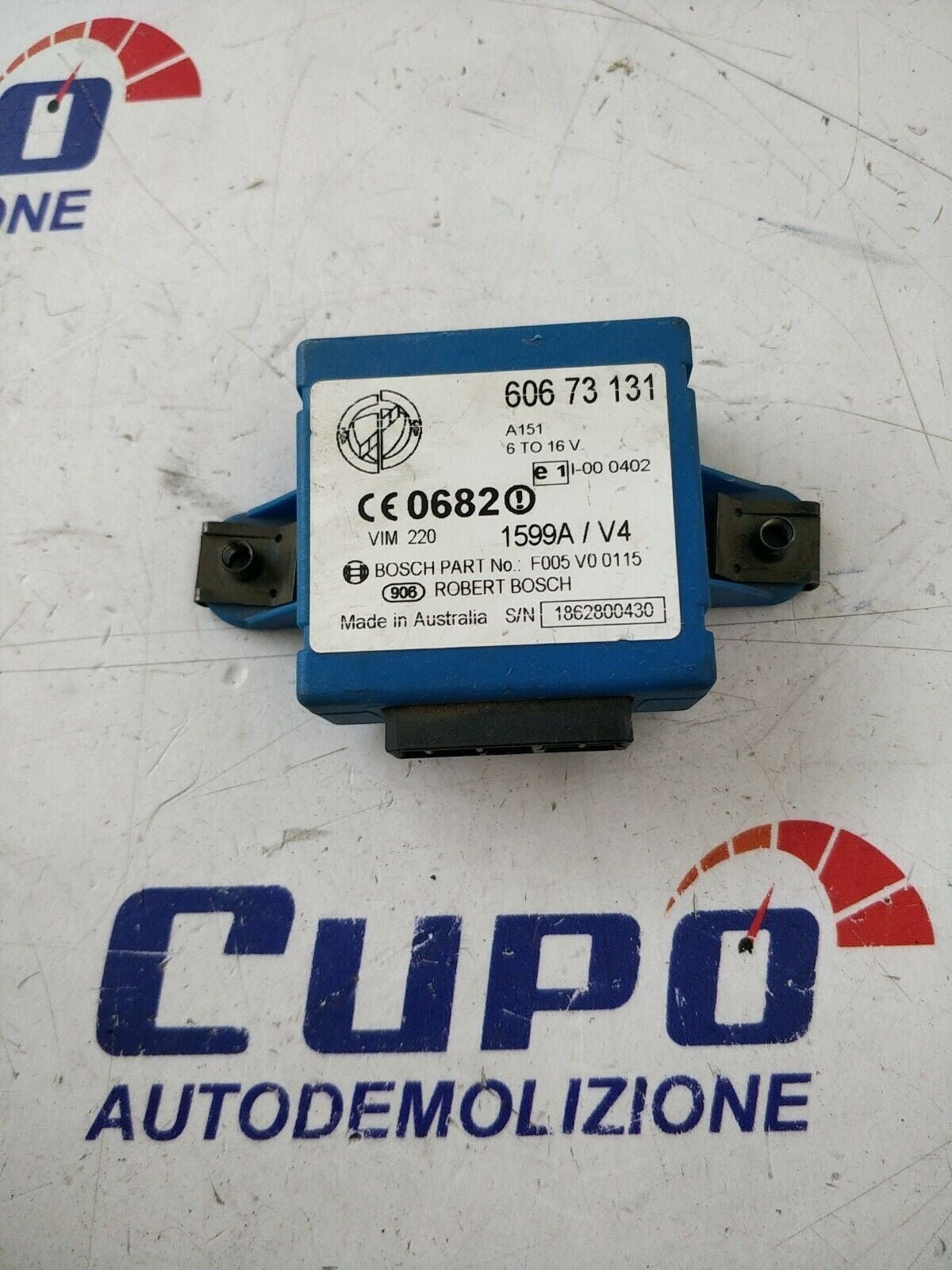 Centralina Immobilizzatore 60673131 Originale Per Alfa Romeo 156 - F&amp;P CRASH SRLS - Ricambi Usati