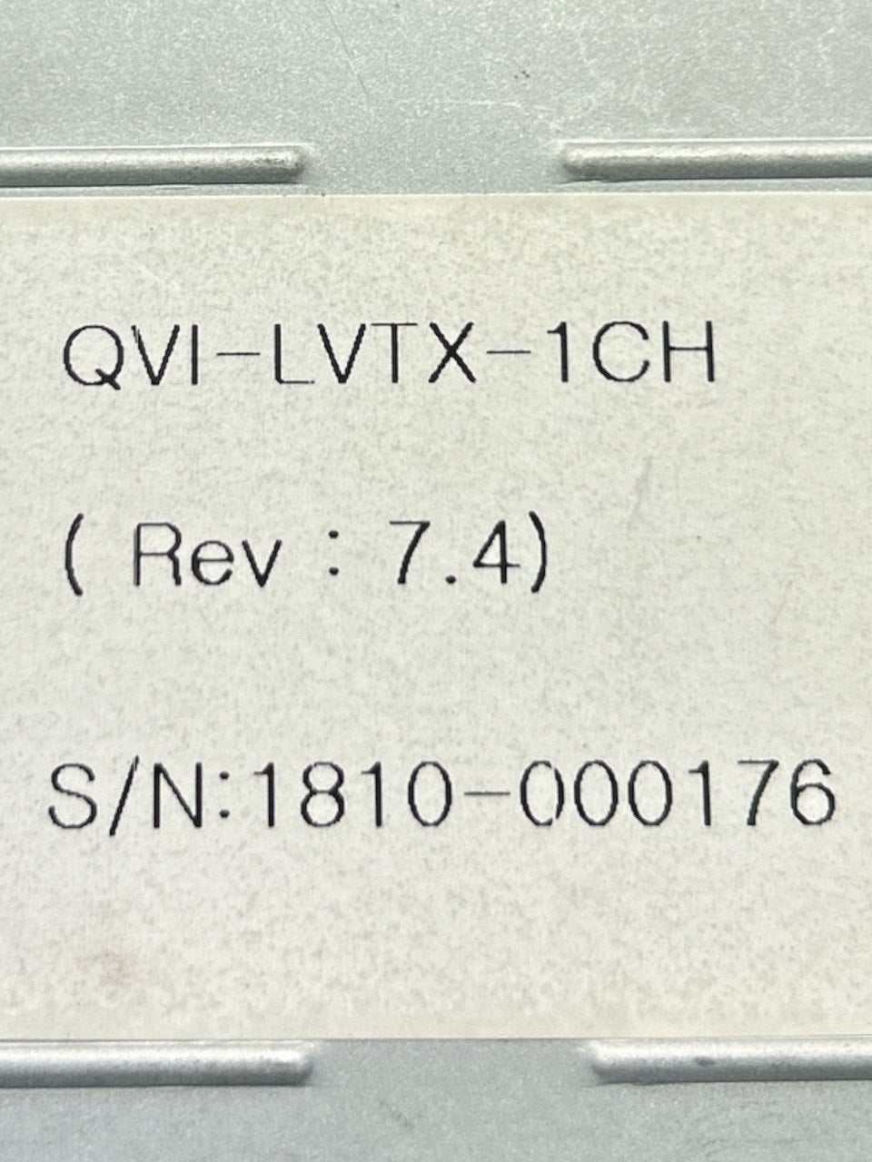 Centralina Multimedia Video Interface Mercedes Benz cod.QVI - LVTX - 1CH - F&P CRASH SRLS - Ricambi Usati