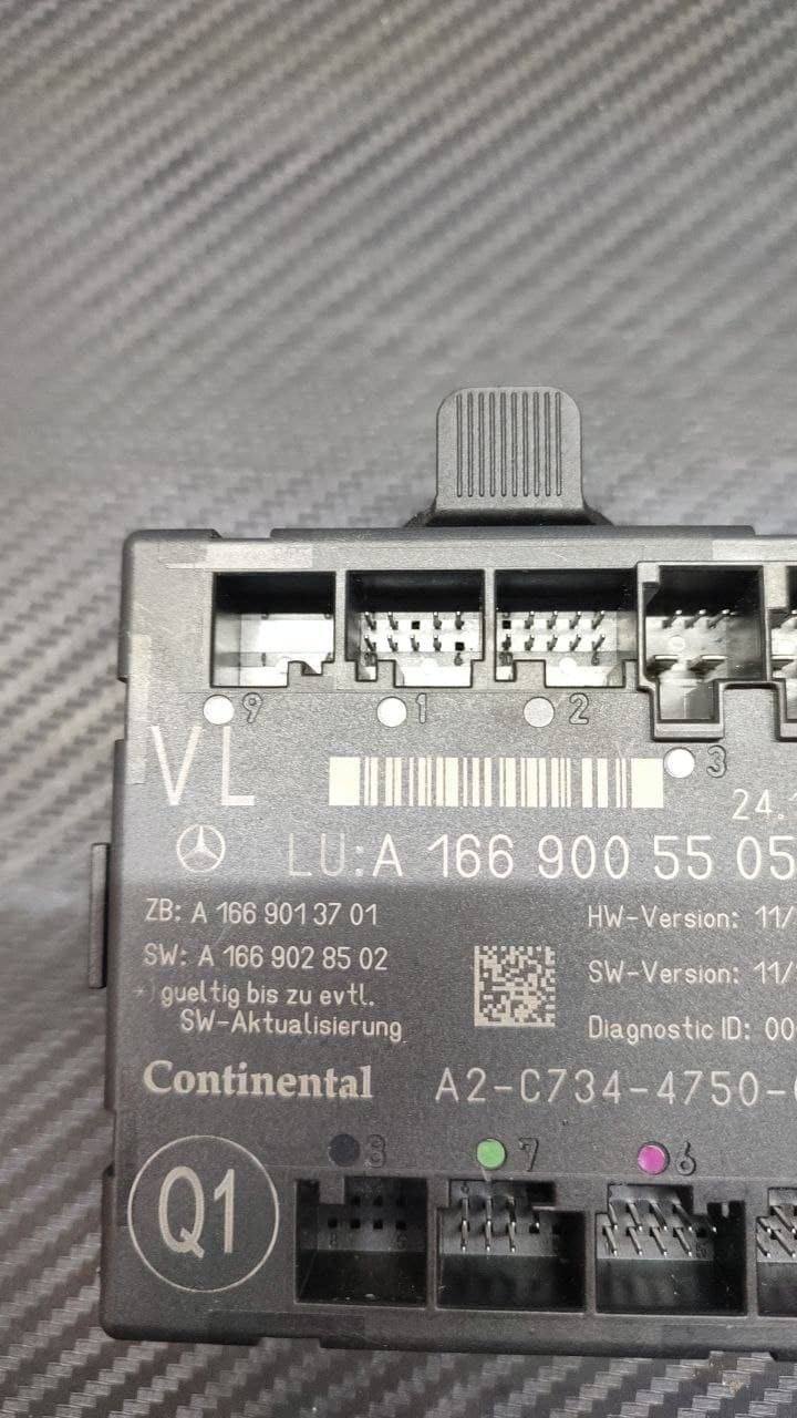 Centralina Porta Anteriore Sinistra Mercedes Class M W166 L Cod: 1669005505 - F&P CRASH SRLS - Ricambi Usati