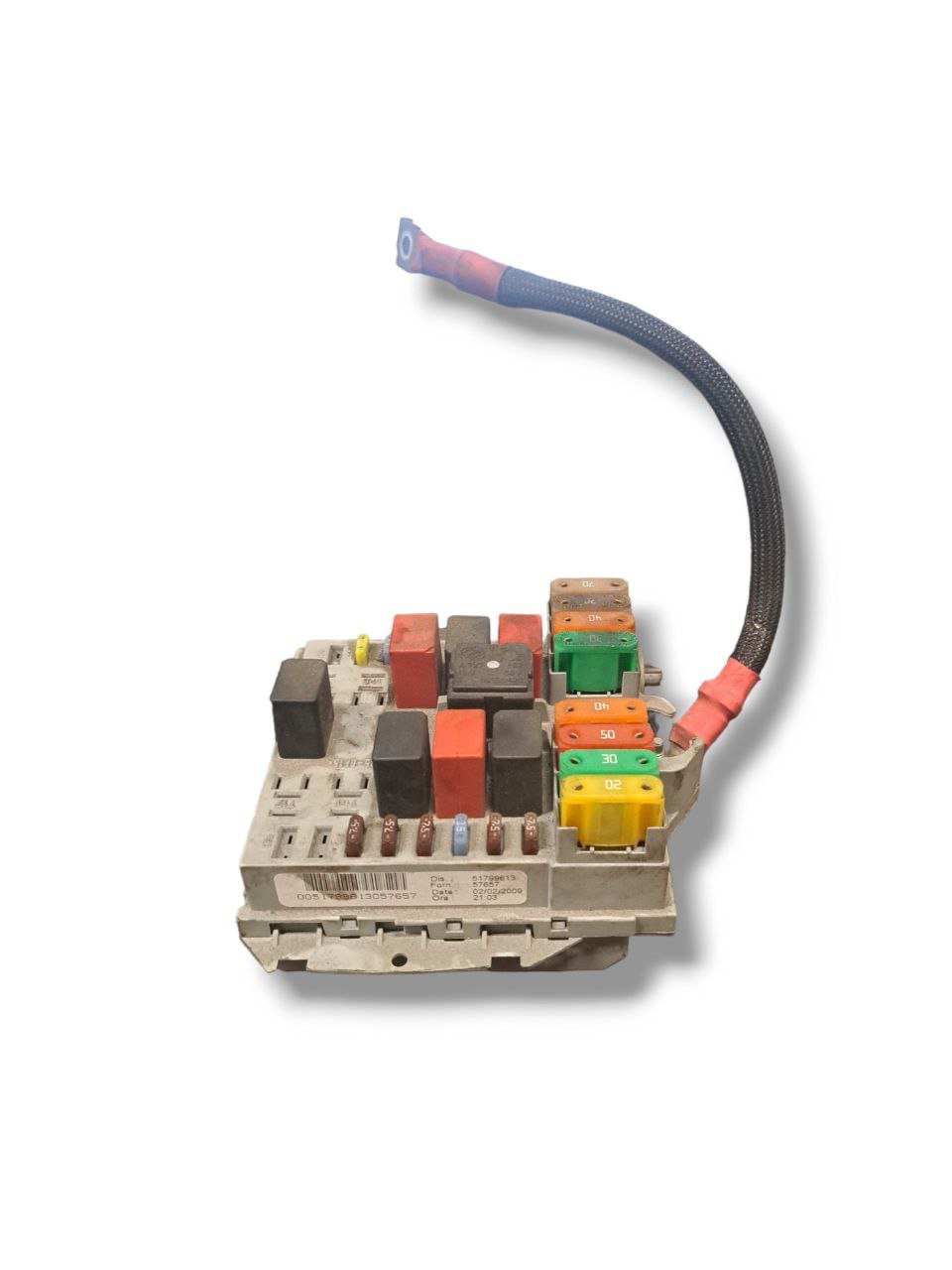 Centralina portafusibii scatola fusibili Lancia Musa 1.3 Diesel (2004 - 2012) COD:51799613 - F&amp;P CRASH SRLS - Ricambi Usati