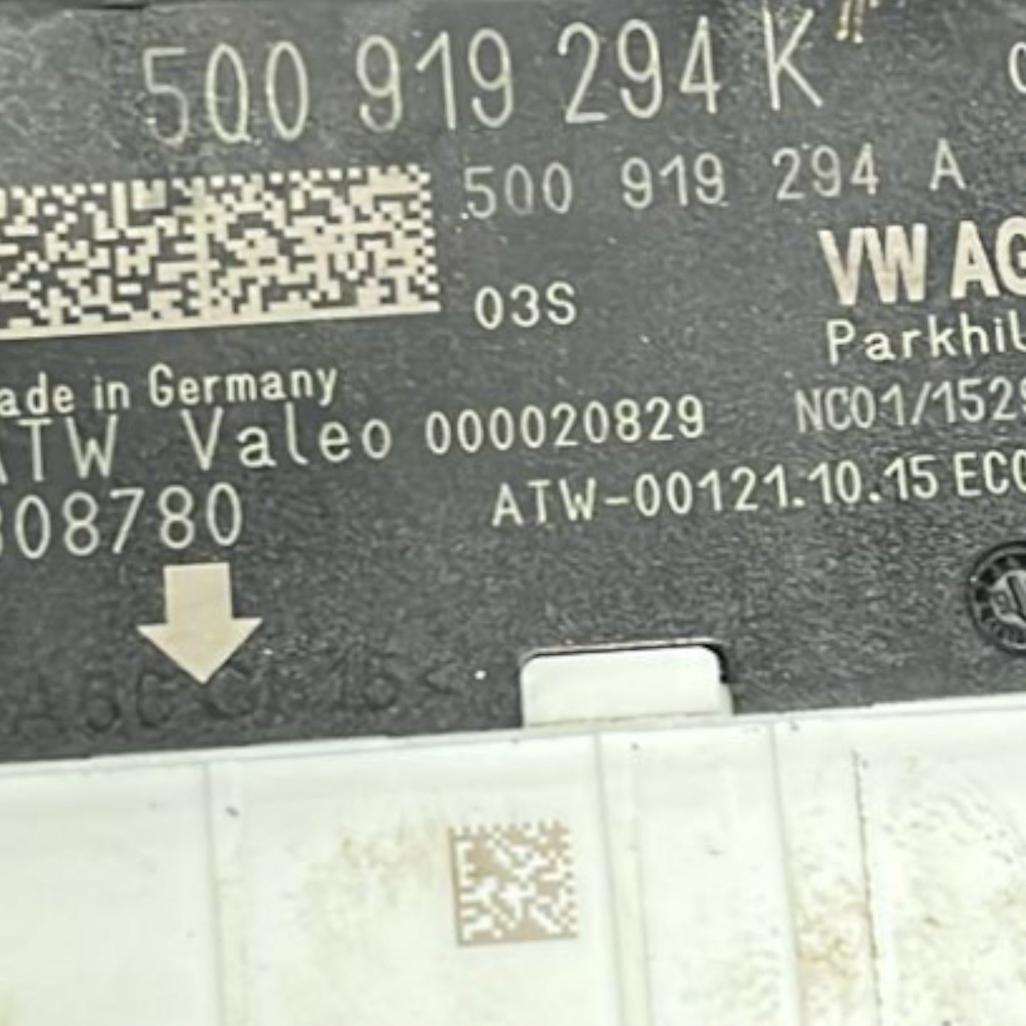 Centralina Sensori Parcheggio Volkswagen Golf VII cod:5Q0919294K (2012 >2021) - F&P CRASH SRLS - Ricambi Usati