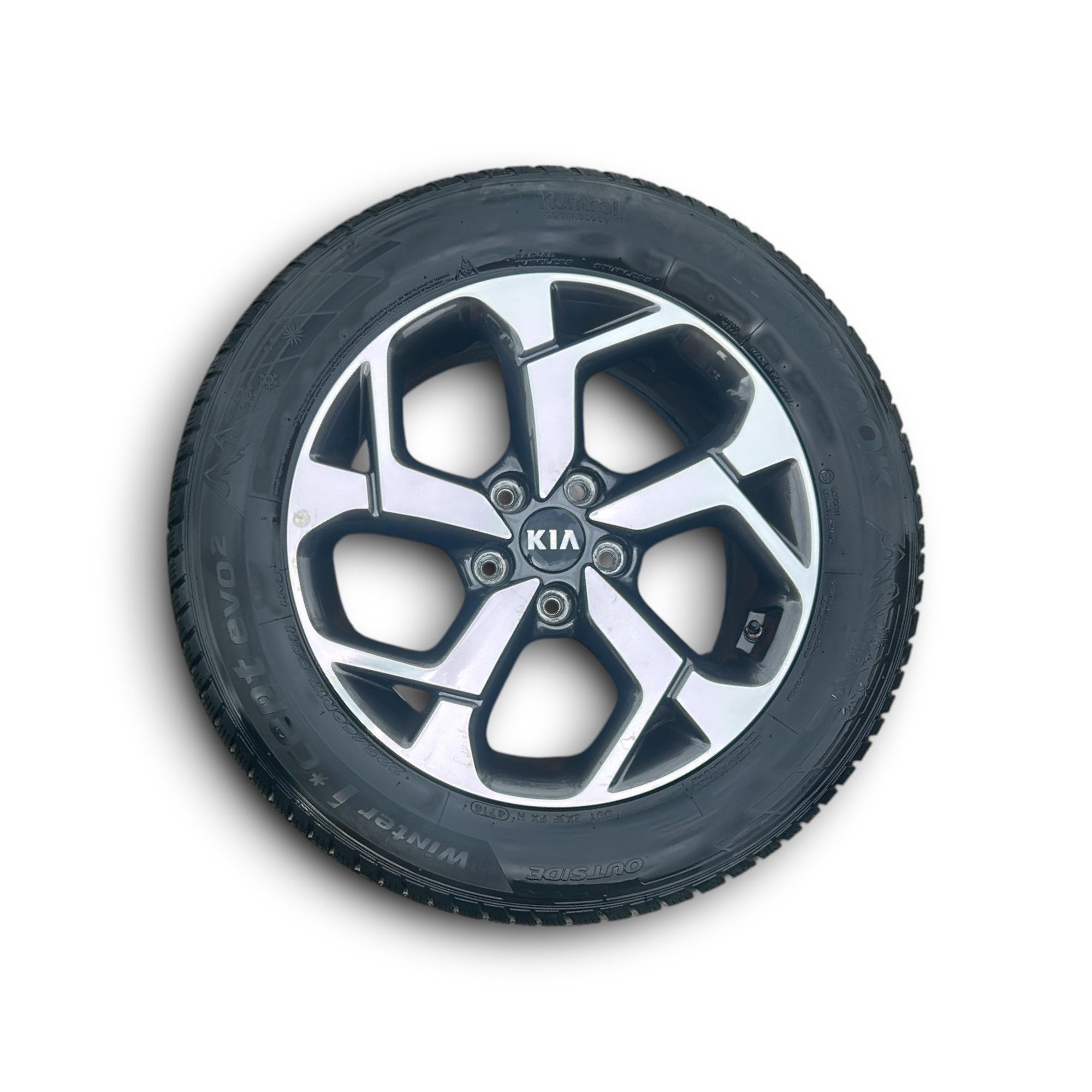 Cerchio In Lega (DIAMANTATO) Kia Sportage IV (QL) cod.52910 - F1250 (5 Fori / 225 / 60 R17) (2016 > 2021) - F&P CRASH SRLS - Ricambi Usati