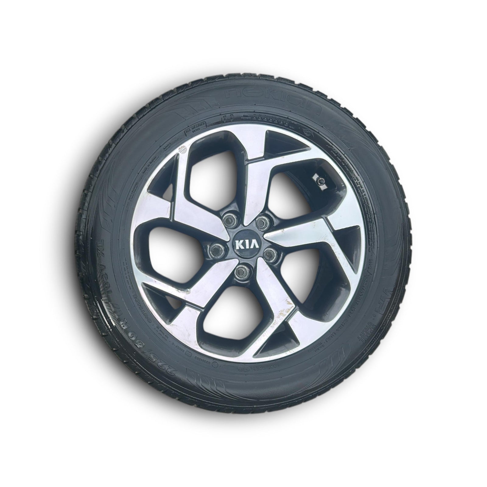 Cerchio In Lega (DIAMANTATO) Kia Sportage IV (QL) cod.52910 - F1250 (5 Fori / 225 / 60 R17) (2016 > 2021) - F&P CRASH SRLS - Ricambi Usati