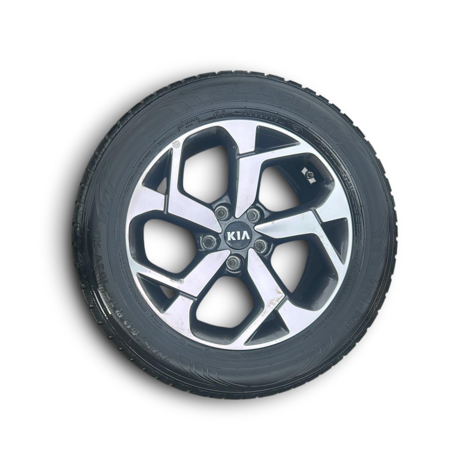 Cerchio In Lega (DIAMANTATO) Kia Sportage IV (QL) cod.52910 - F1250 (5 Fori / 225 / 60 R17) (2016 > 2021) - F&P CRASH SRLS - Ricambi Usati