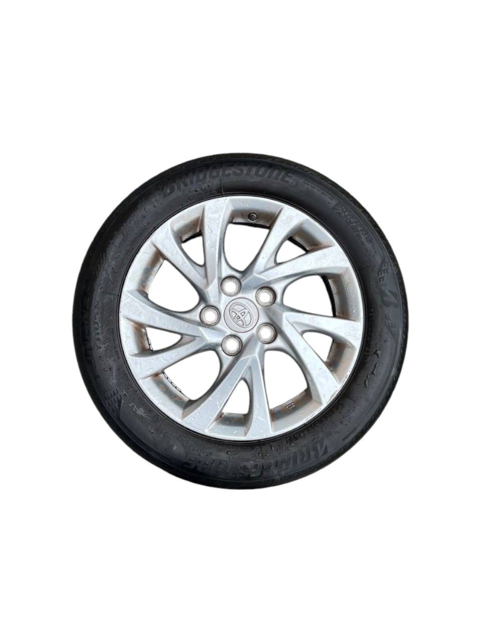 Cerchio in lega grigio R16 Toyota Auris (2012 - 2018) cod.42611 - 02L80 205 / 55 / R16 - F&P CRASH SRLS - Ricambi Usati