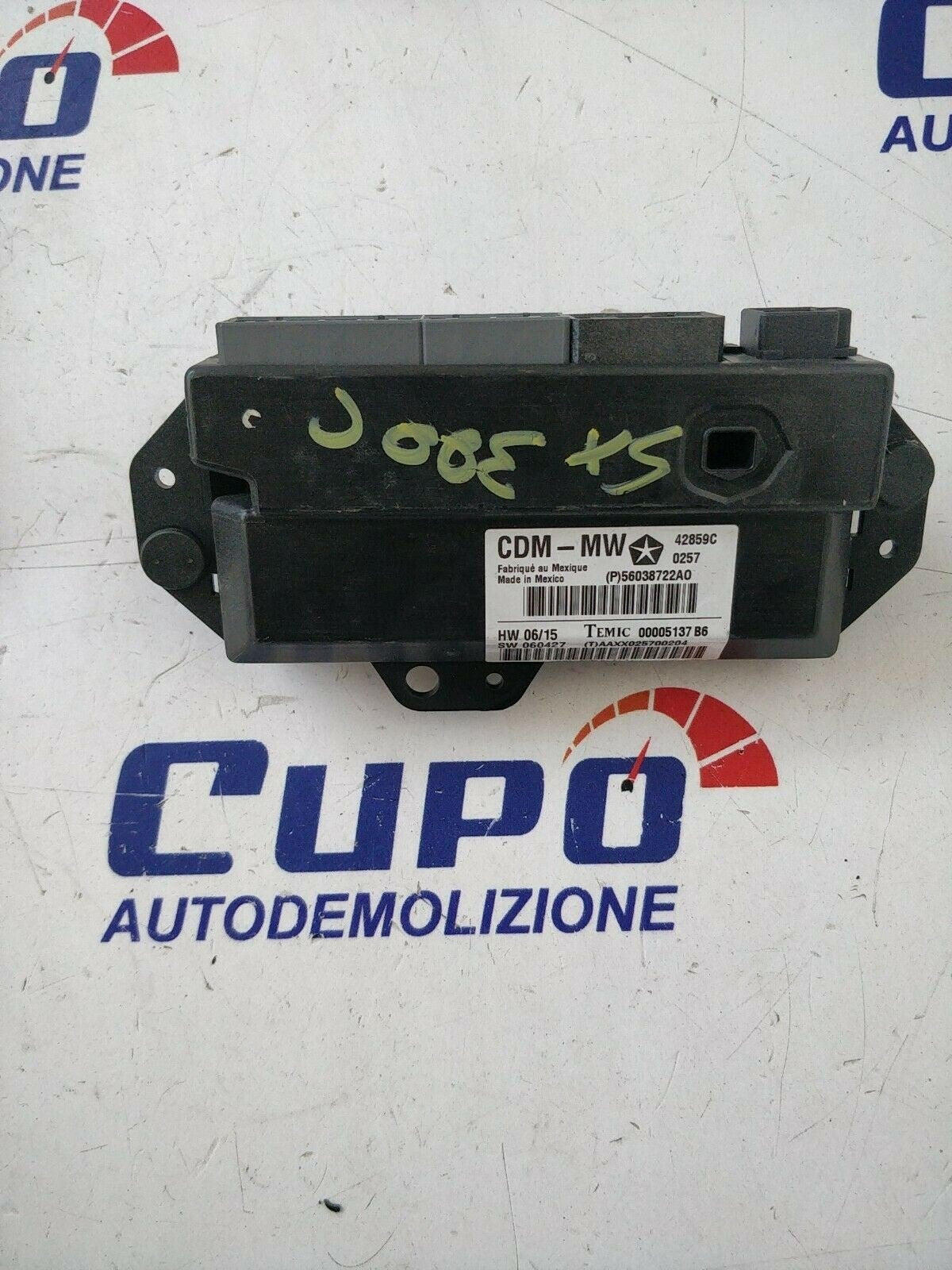 Chrysler 300C 3.0 CRD Modulo Controllo porta anteriore sinistro 56038722AO - F&amp;P CRASH SRLS - Ricambi Usati