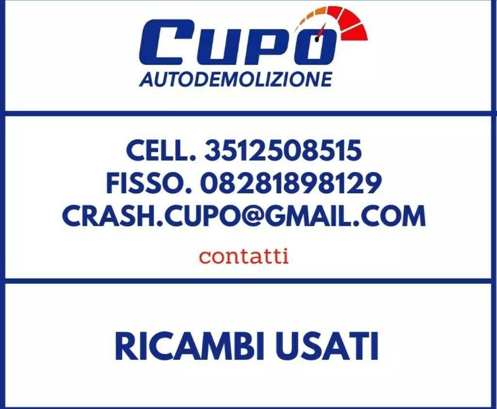 Cofano Portellone Volkswagen Golf 4 - F&P CRASH SRLS - Ricambi Usati