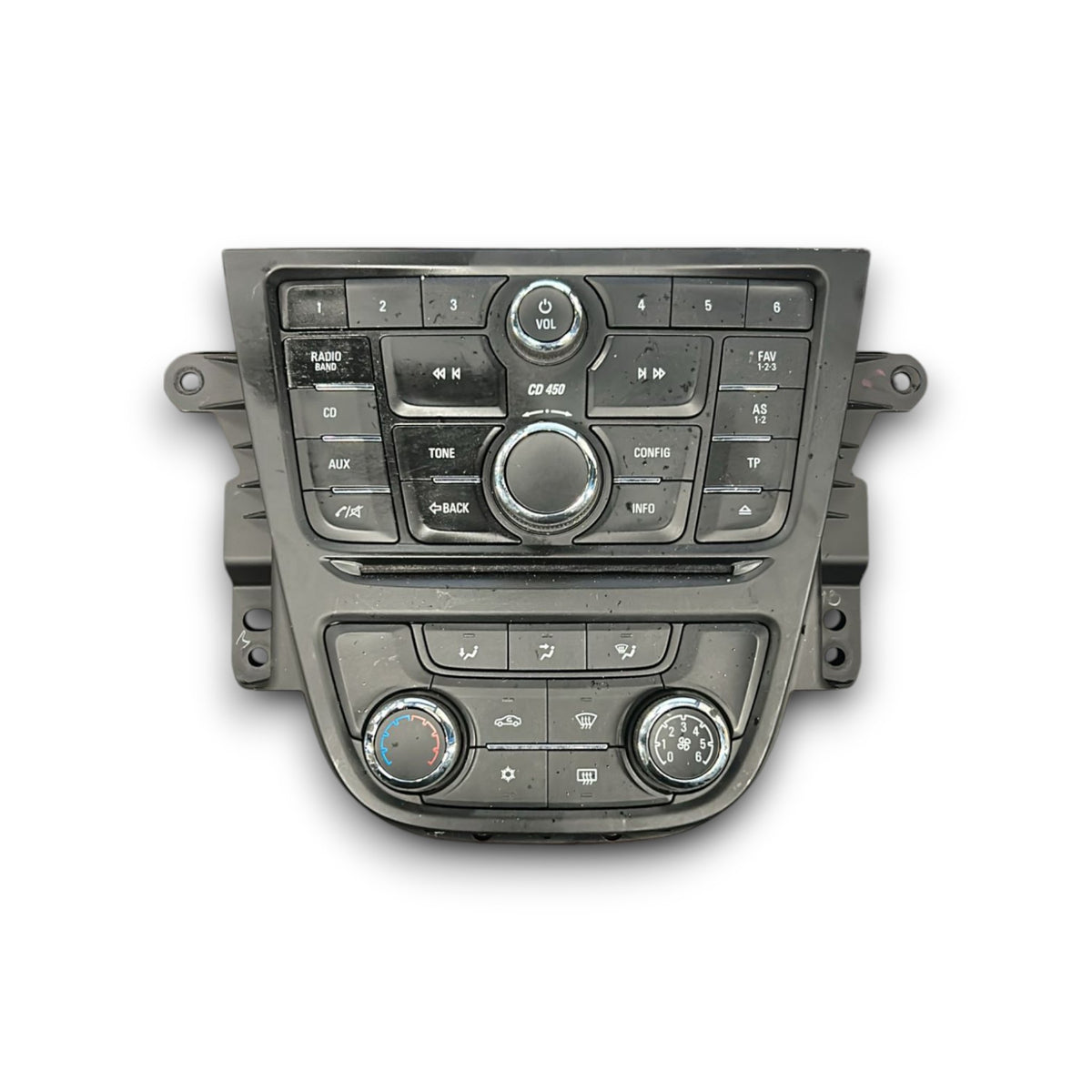 Comandi Autoradio + Clima Opel Mokka (A / X) cod.95363963 (2012 &gt; 2019) - F&amp;P CRASH SRLS - Ricambi Usati