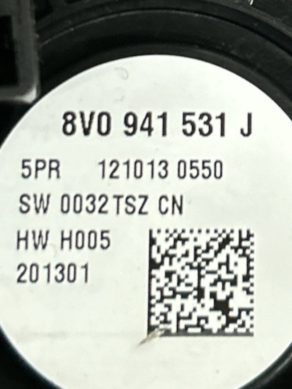 Comandi Luci Audi A3 (8V) (2012 > 2020) cod.8V0941531J - F&P CRASH SRLS - Ricambi Usati
