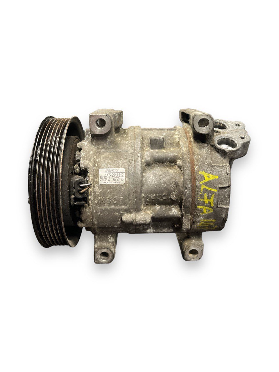 Compressore Aria Condizionata Alfa Romeo 147 1.9 jtd (2000 al 2010) cod: 447220 - 8645 - F&amp;P CRASH SRLS - Ricambi Usati