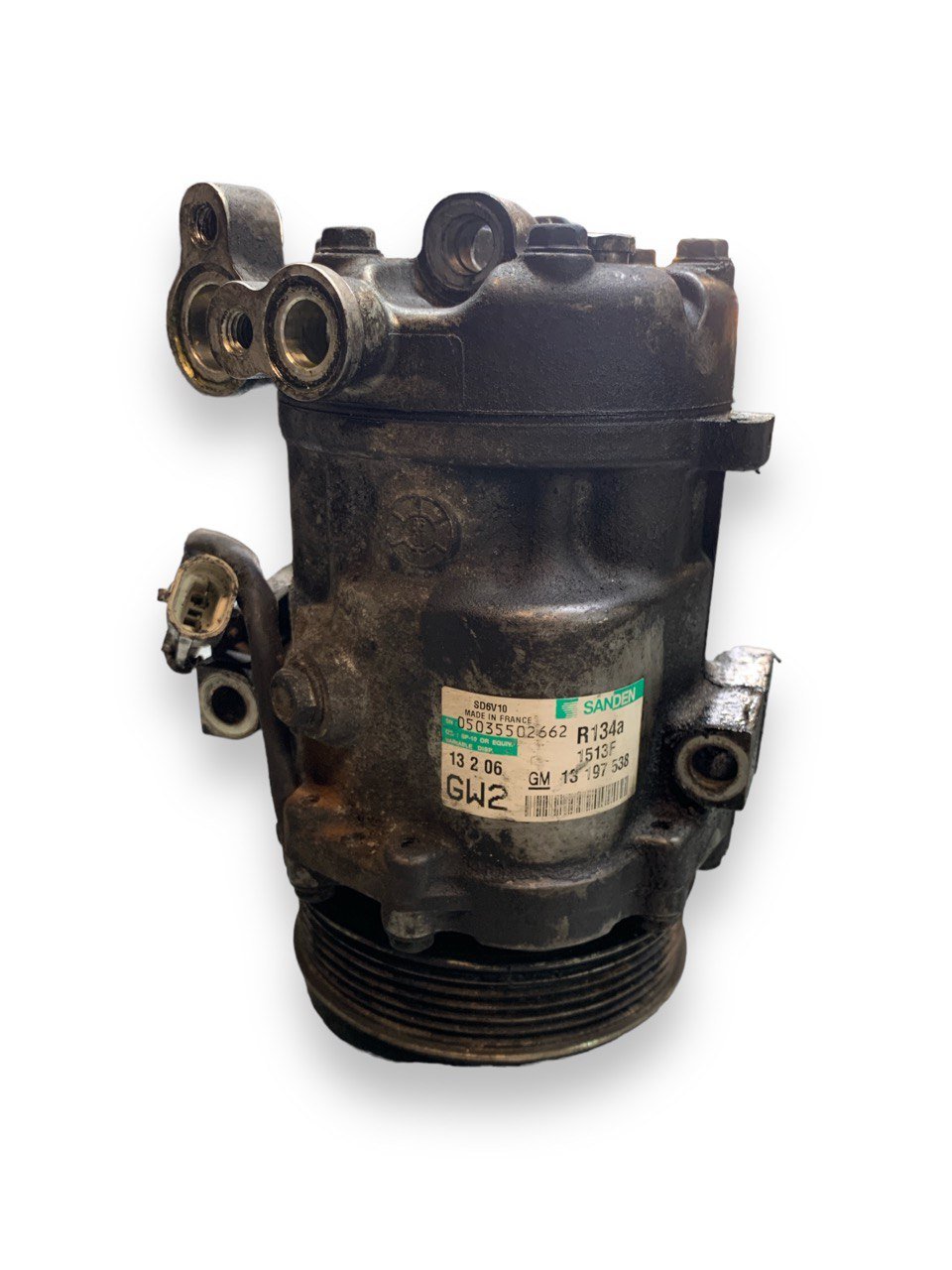 Compressore Aria Condizionata Clima Opel Meriva 1.7 (2006) cod.13197538 - F&P CRASH SRLS - Ricambi Usati