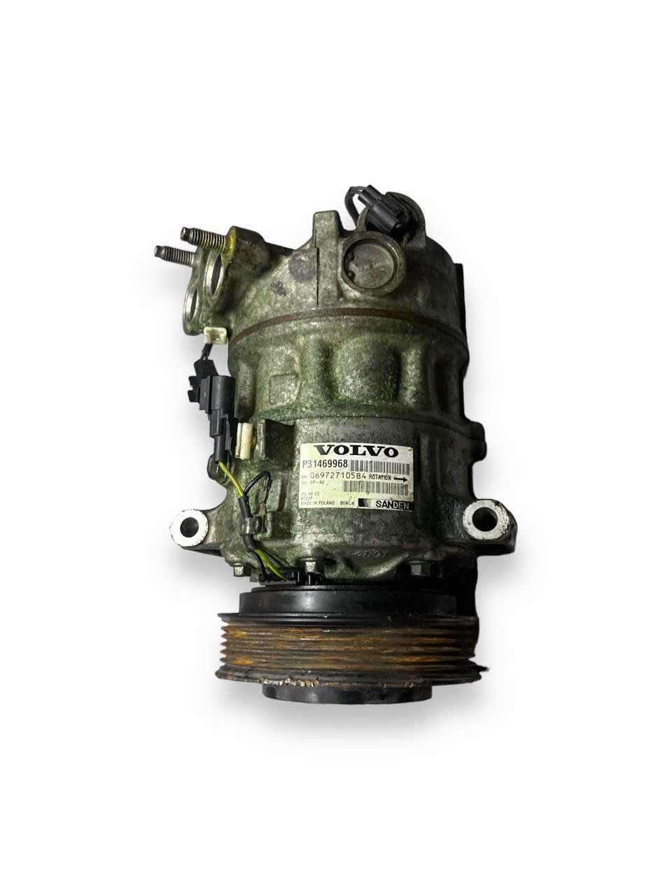 Compressore Aria Condizionata Clima Volvo XC60 ( 2014 - 2.0d ) cod : P31469968 - F&P CRASH SRLS - Ricambi Usati