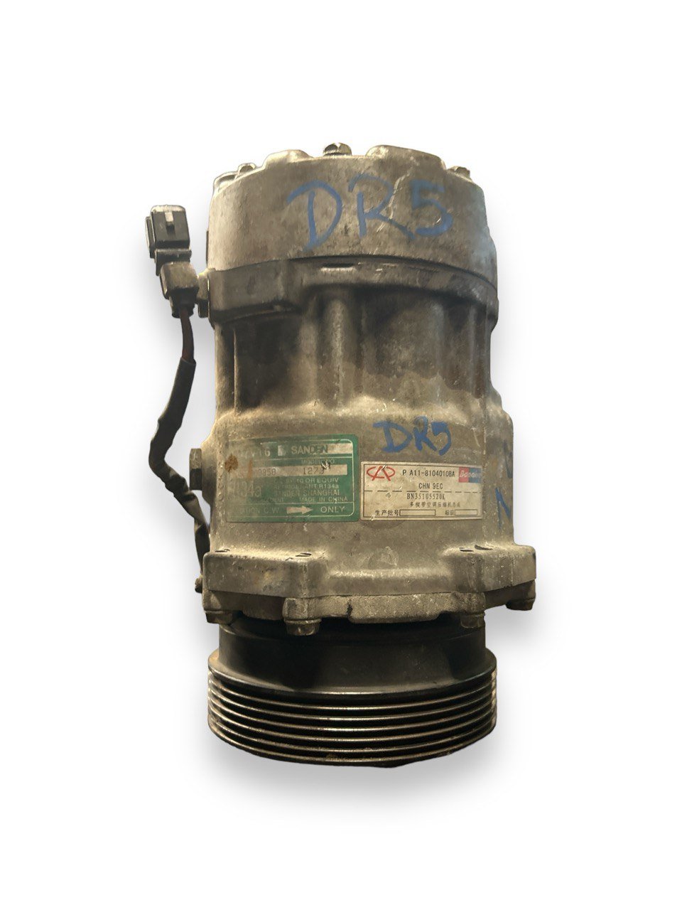 Compressore Aria Condizionata DR5 1.6 Benzina (2007 > 2020) cod.BN35105520K - F&P CRASH SRLS - Ricambi Usati