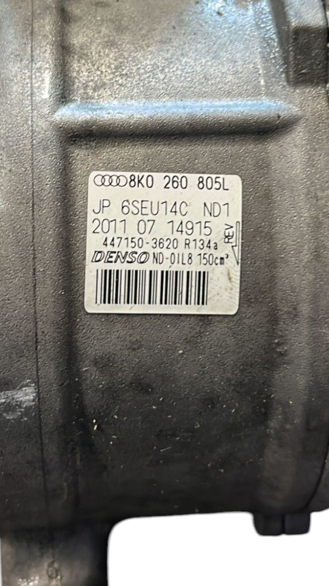 Compressore clima Audi A4 B8 / 8K cod.8K0260805L 2.0 diesel (2008 - 2016) - F&P CRASH SRLS - Ricambi Usati