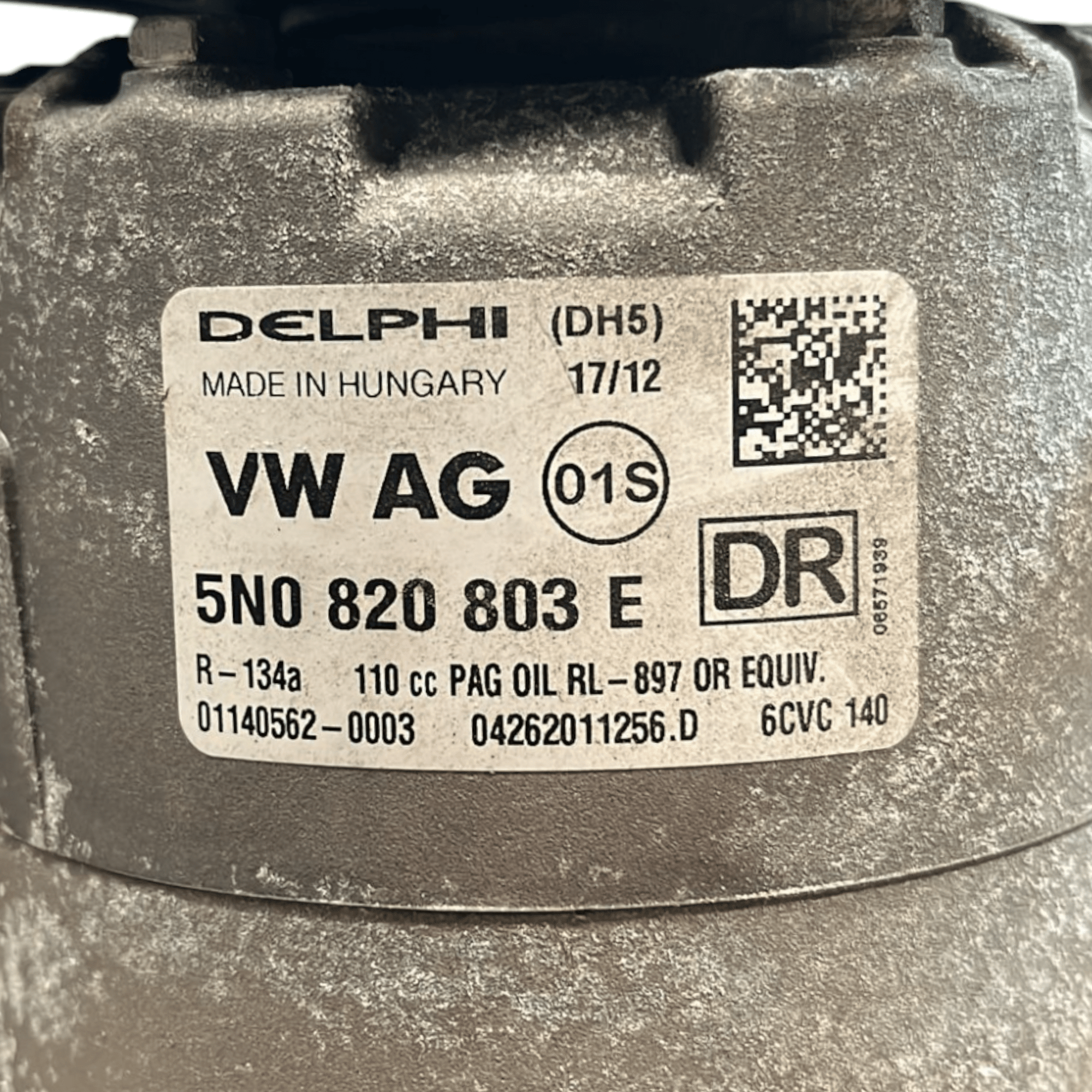 Compressore clima Volkswagen Polo 6R (2009 - 2017) cod.5N0820803E - F&P CRASH SRLS - Ricambi Usati