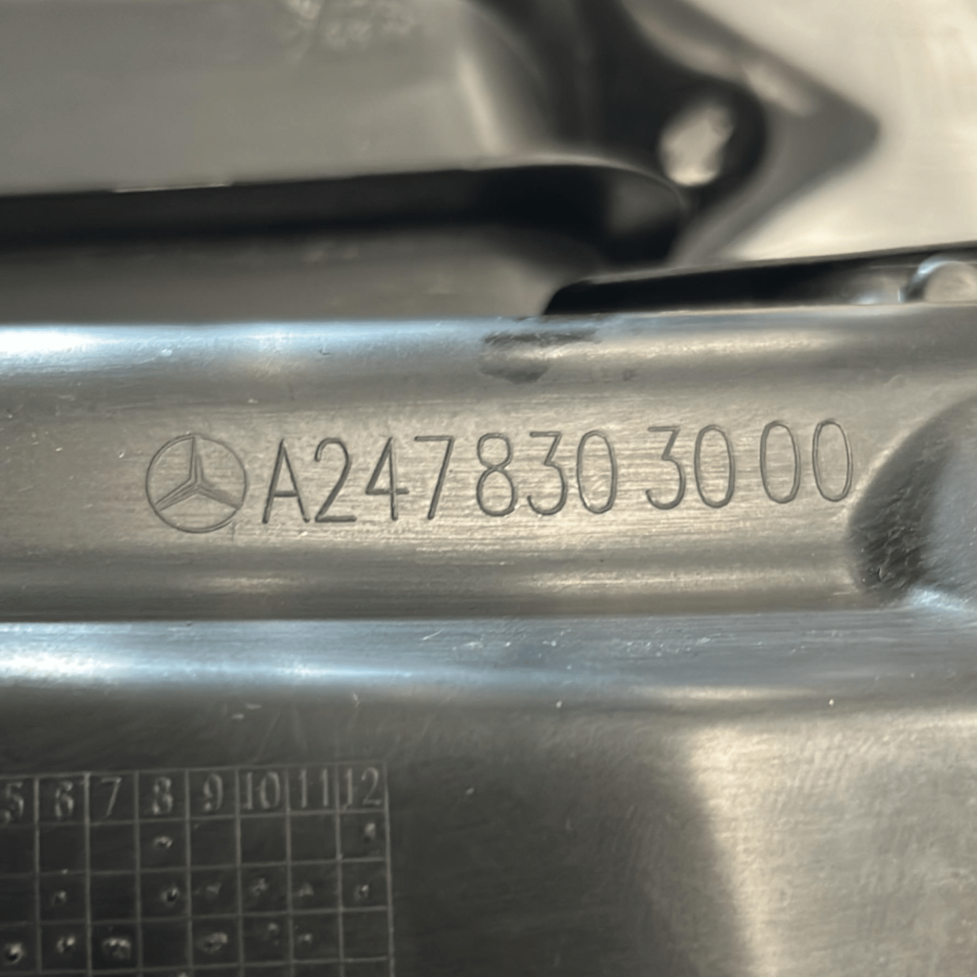 Condotto aria abitacolo Mercedes Benz GLA (H247) 2.0 Diesel cod.A2478303000 (2020 > ) - F&P CRASH SRLS - Ricambi Usati