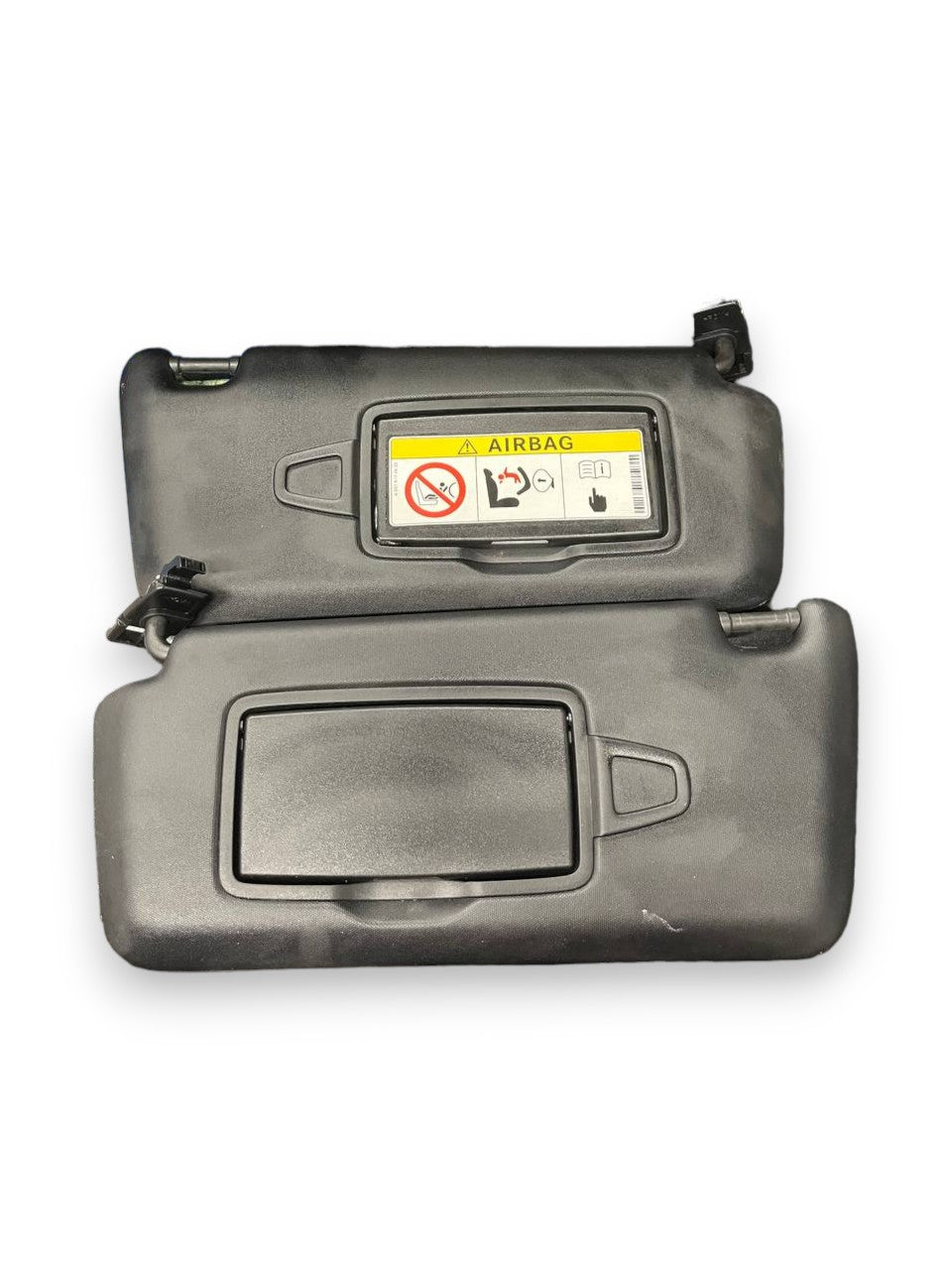 Coppia Alette Parasole Nere Mercedes - Benz Classe A W176 (2012 al 2018) - F&P CRASH SRLS - Ricambi Usati