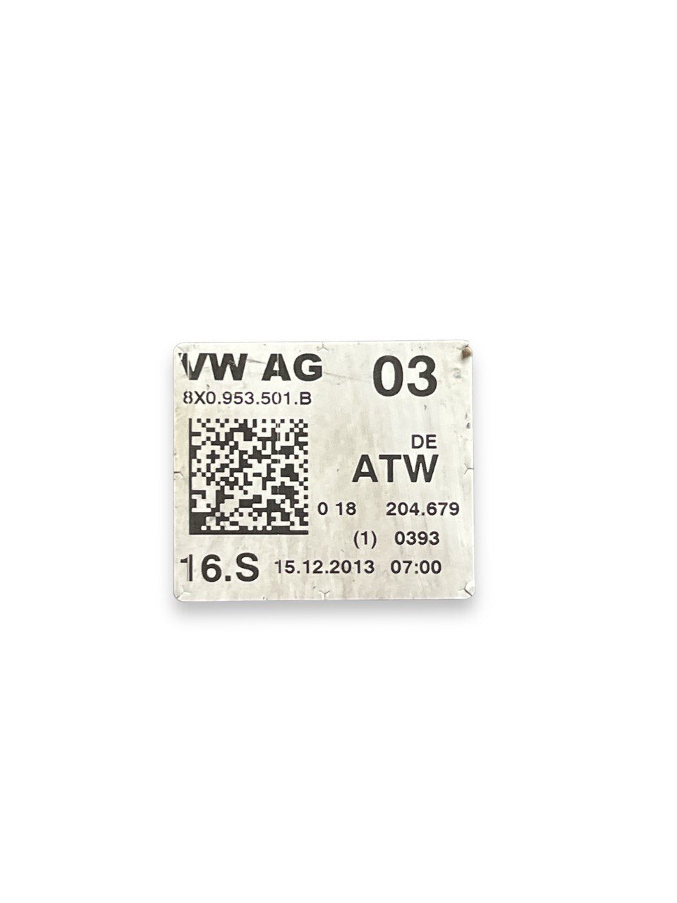 Devioluci Audi A1 8X / GB (2010 - 2023) cod.8X0953501B - F&P CRASH SRLS - Ricambi Usati