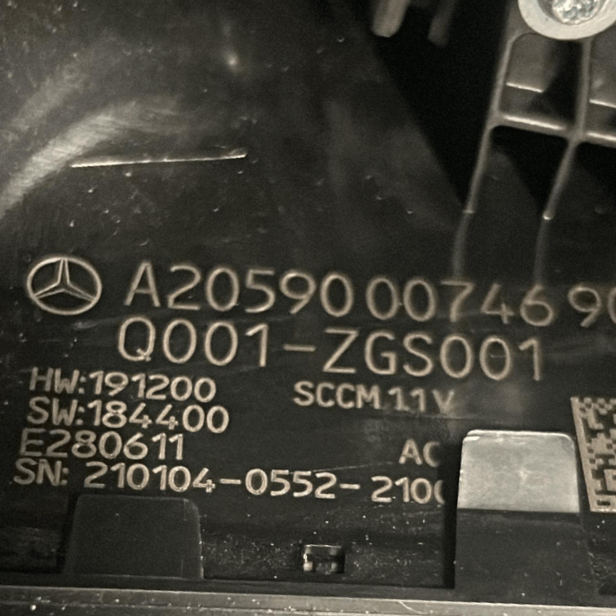 Devioluci Mercedes Benz GLC (X253) cod.A2059000746 (2015 > 2022) + Contatto Spiralato cod.A2536806100 - F&P CRASH SRLS - Ricambi Usati
