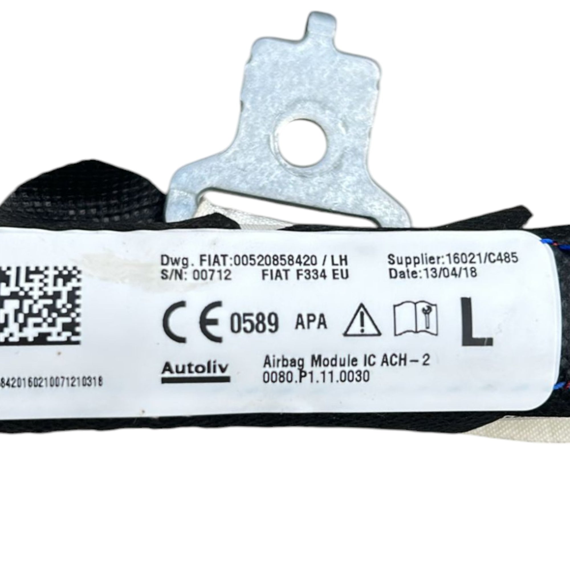 Kit AirBag Cruscotto Completo Fiat 500X (2014 > ) - F&P CRASH SRLS - Ricambi Usati