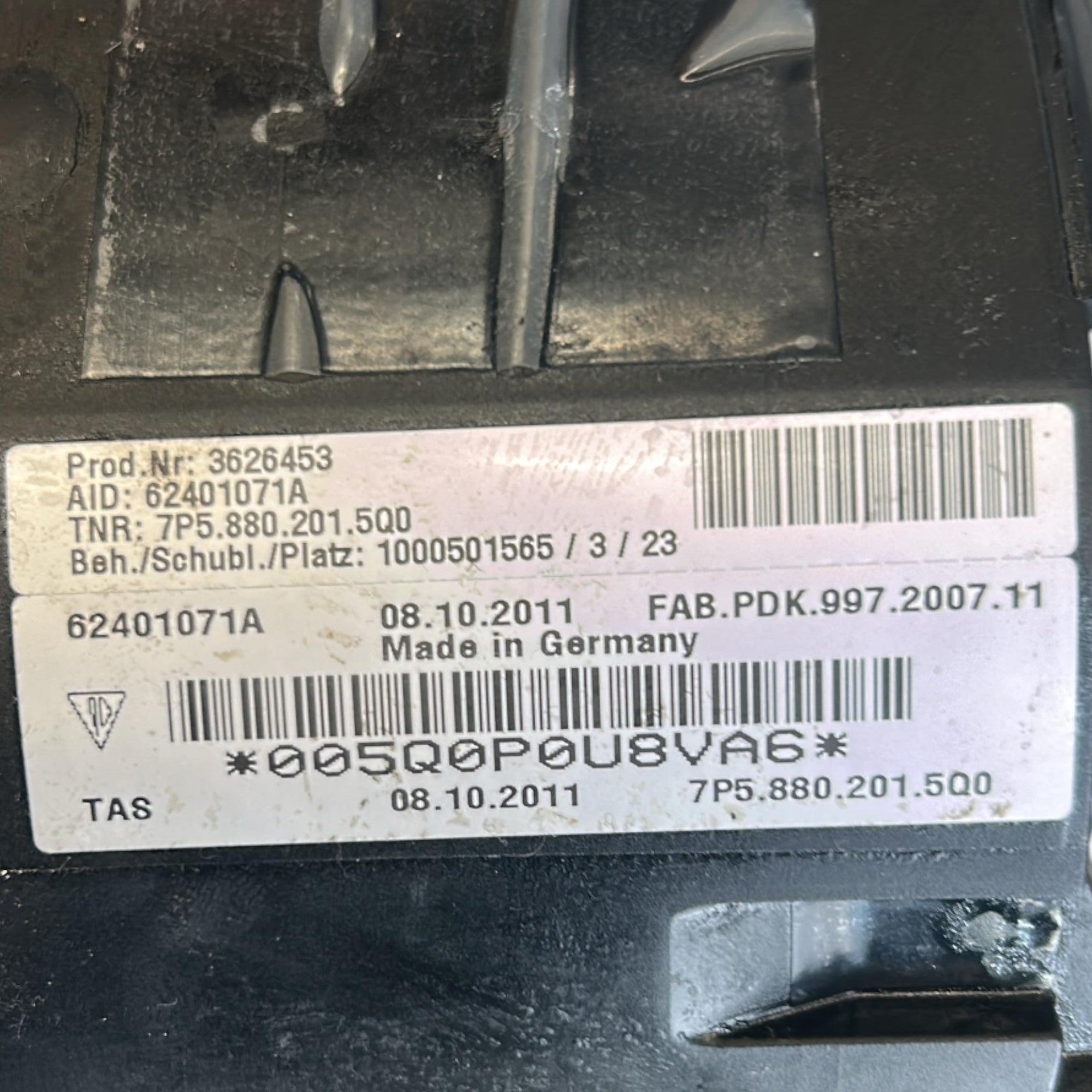 Kit AirBag Porsche Cayenne (92A) (2010 > 2017) - F&P CRASH SRLS - Ricambi Usati