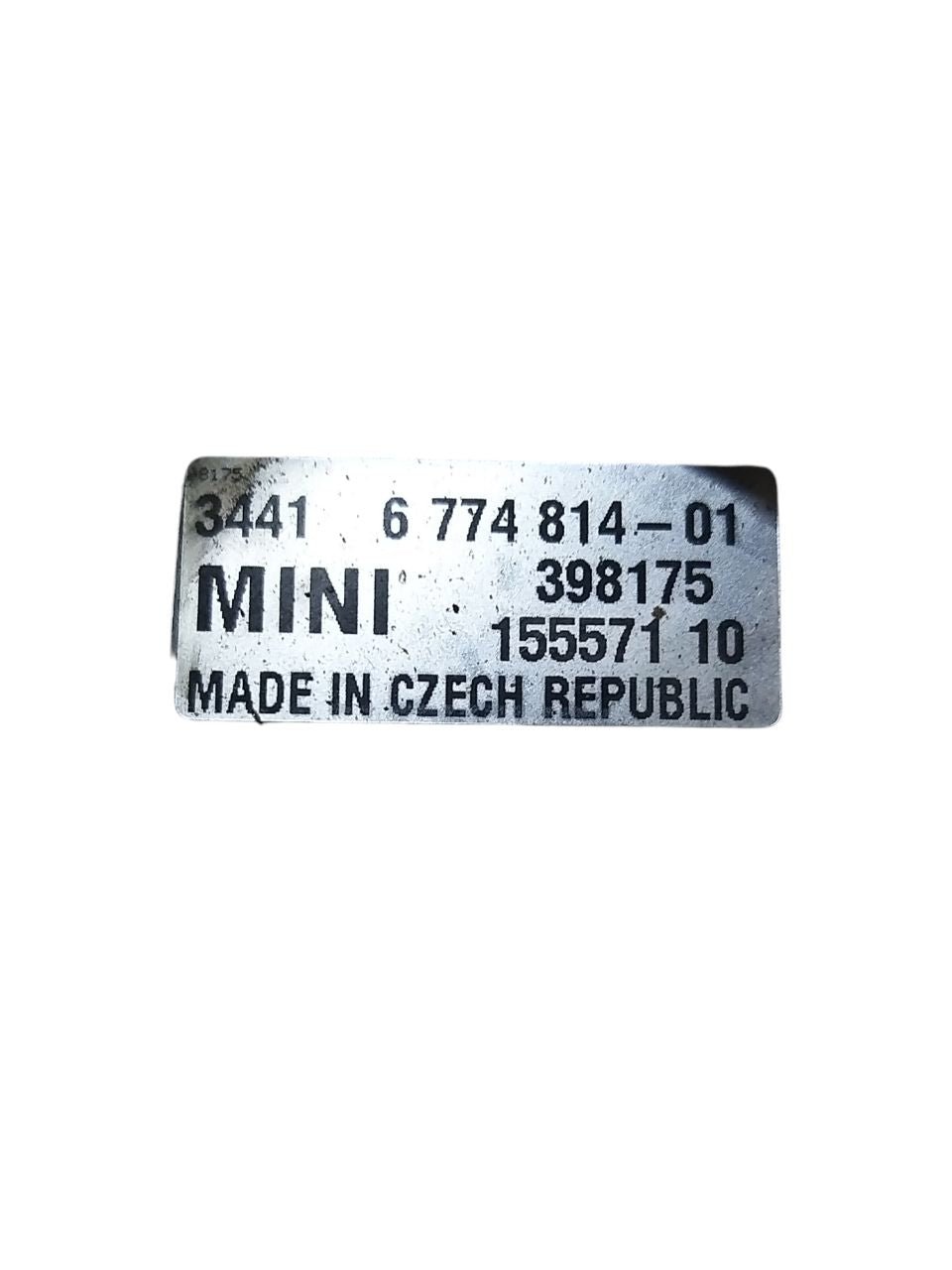 Leva Freno A Mano Mini Cooper / One R56 ( 2014 ) Cod : 15557110 - F&P CRASH SRLS - Ricambi Usati