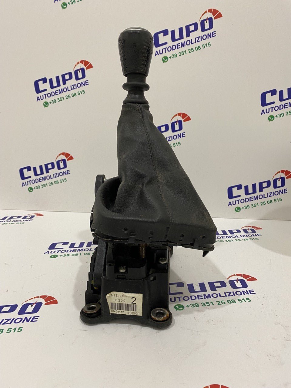 leva pomello cuffia cambio manuale nissan qashqai J10C 1.5 D 34101JD200 - F&P CRASH SRLS - Ricambi Usati