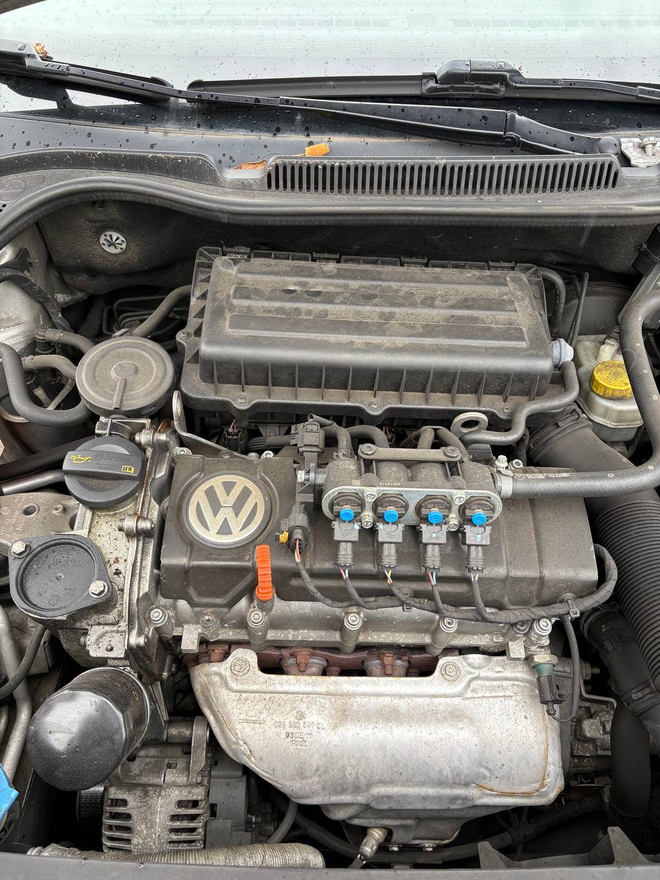 Motore Volkswagen Polo 6R ( 2014 ) 1.6 Benzina GPL 60kw 82cv cod : CNK - F&P CRASH SRLS - Ricambi Usati
