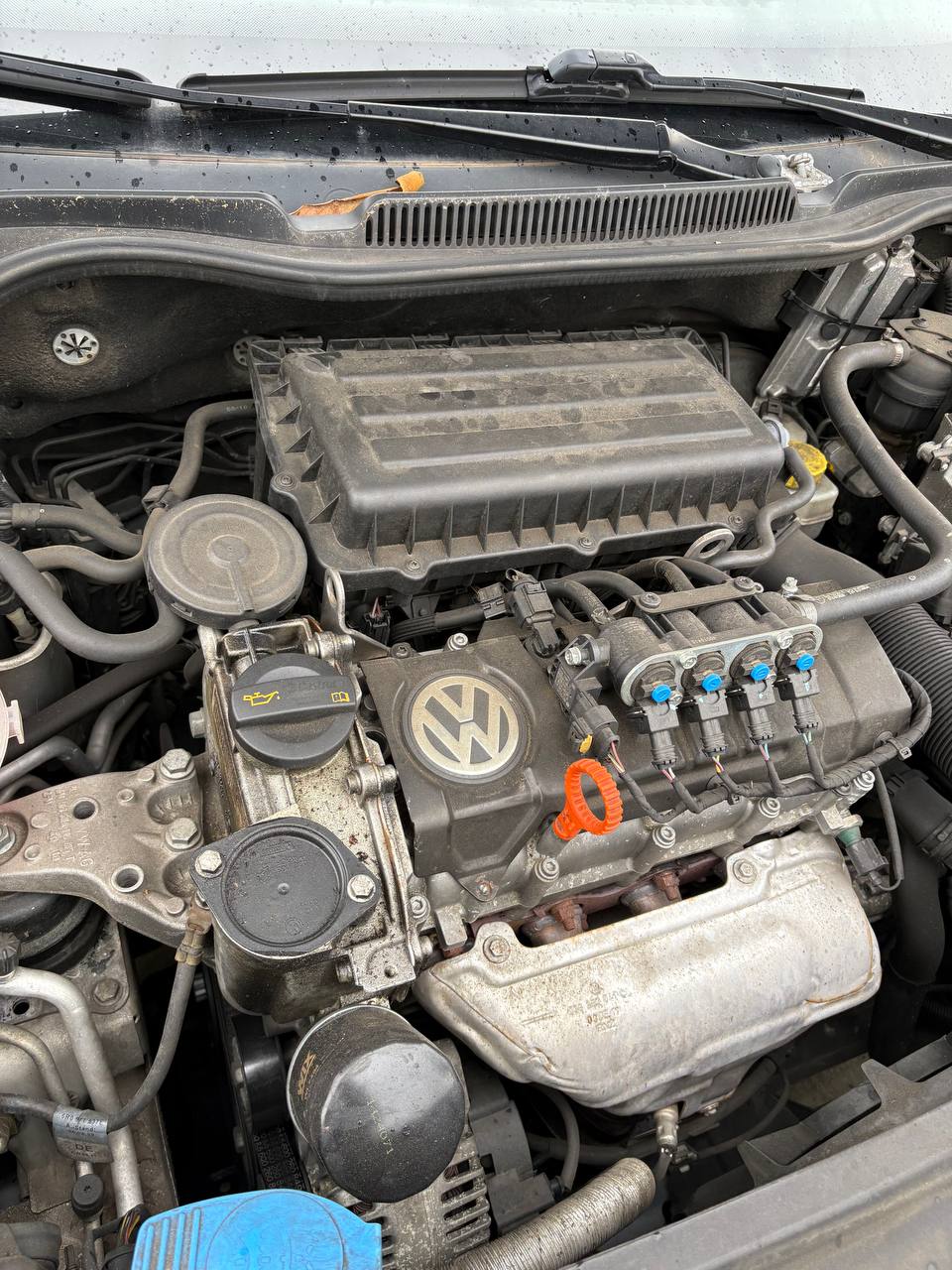 Motore Volkswagen Polo 6R ( 2014 ) 1.6 Benzina GPL 60kw 82cv cod : CNK - F&P CRASH SRLS - Ricambi Usati