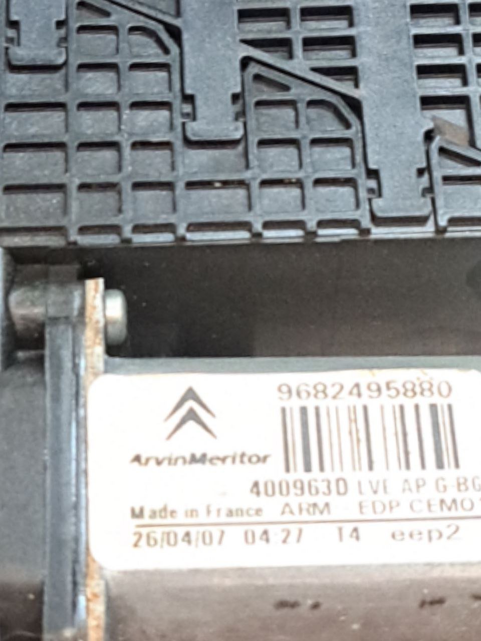 Motorino alzavetro Anteriore Sinistro Citroen C4 Picasso (2006 - 2013) COD:9682495880 - F&P CRASH SRLS - Ricambi Usati