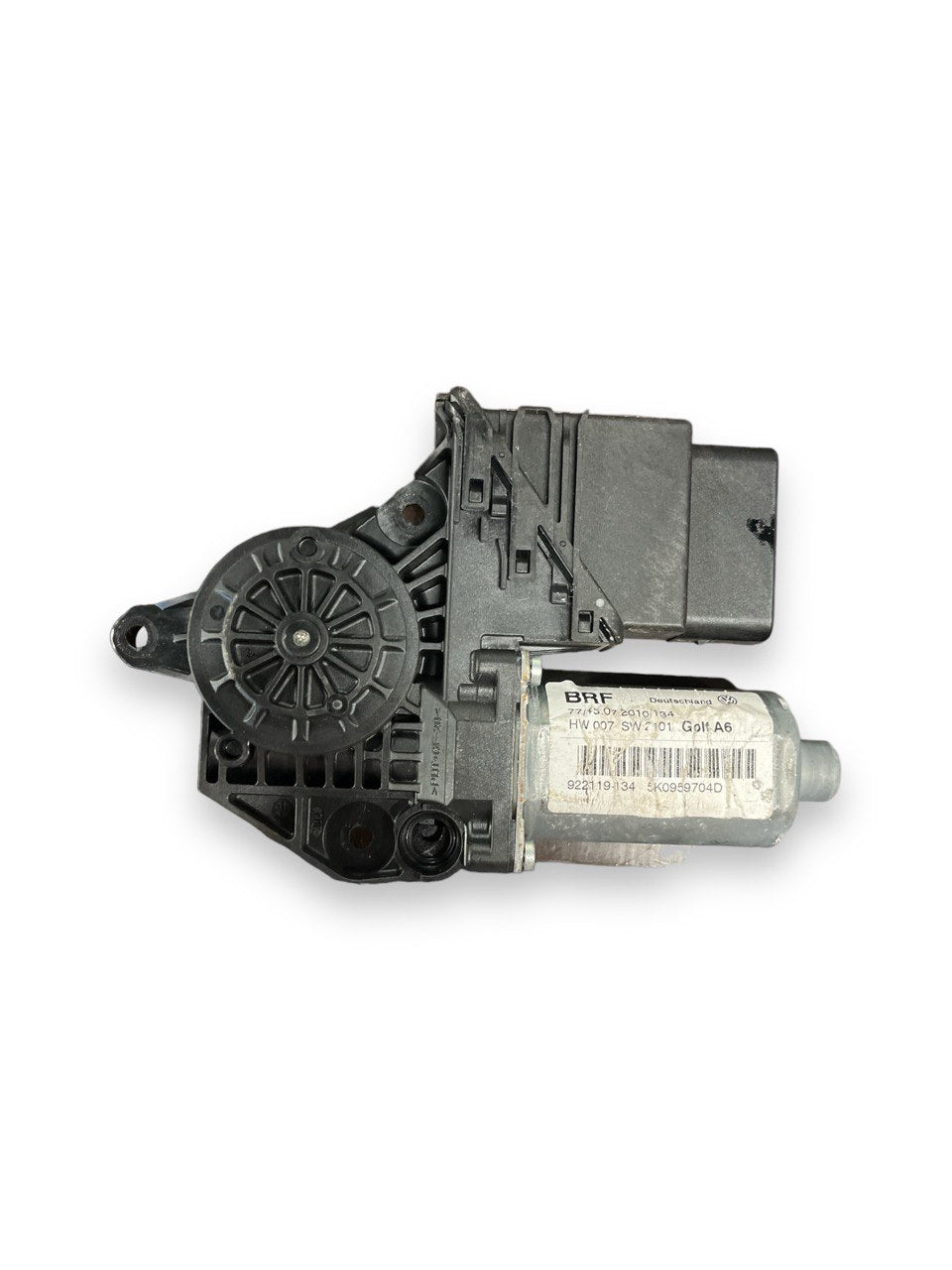 Motorino Alzavetro posteriore destro Volkswagen Golf VI (2008 - 2012) COD:5K0959704D - F&P CRASH SRLS - Ricambi Usati
