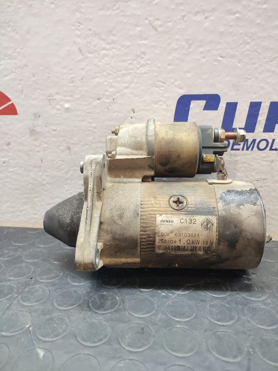 Motorino avviamento FIAT IDEA 1.4 b (2005) cod: 63103031 - F&P CRASH SRLS - Ricambi Usati