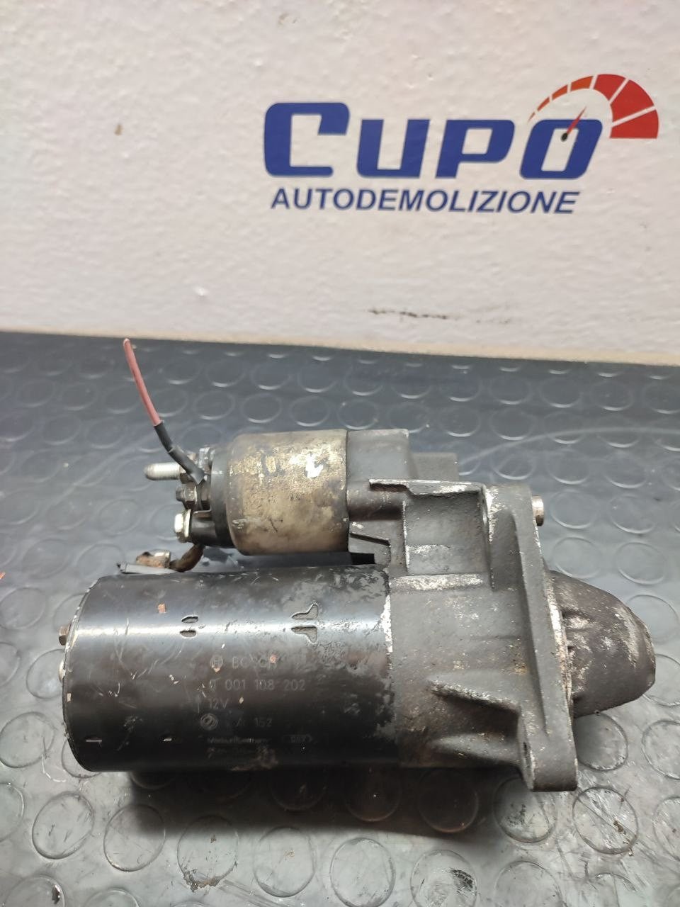 Motorino avviamento FIAT STILO 1.9 jtd cod: 0 001 108 202 - F&amp;P CRASH SRLS - Ricambi Usati