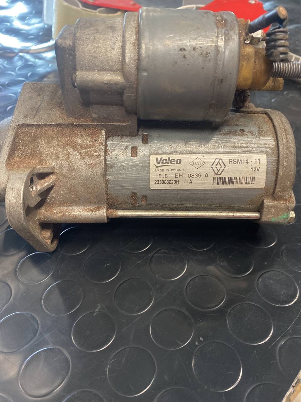motorino d'avviamento Renault Clio IV 1.5 cod:233008223r - F&P CRASH SRLS - Ricambi Usati