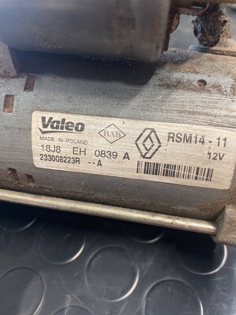 motorino d'avviamento Renault Clio IV 1.5 cod:233008223r - F&P CRASH SRLS - Ricambi Usati