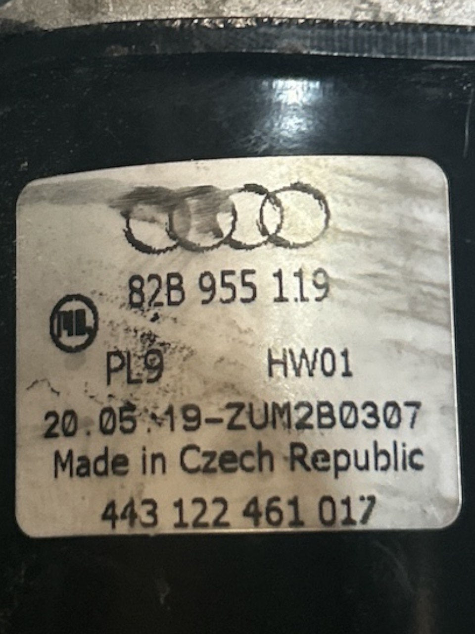 Motorino Tergicristallo Anteriore Audi A1 (GB) (2018 > ) cod.82B955119 - F&P CRASH SRLS - Ricambi Usati