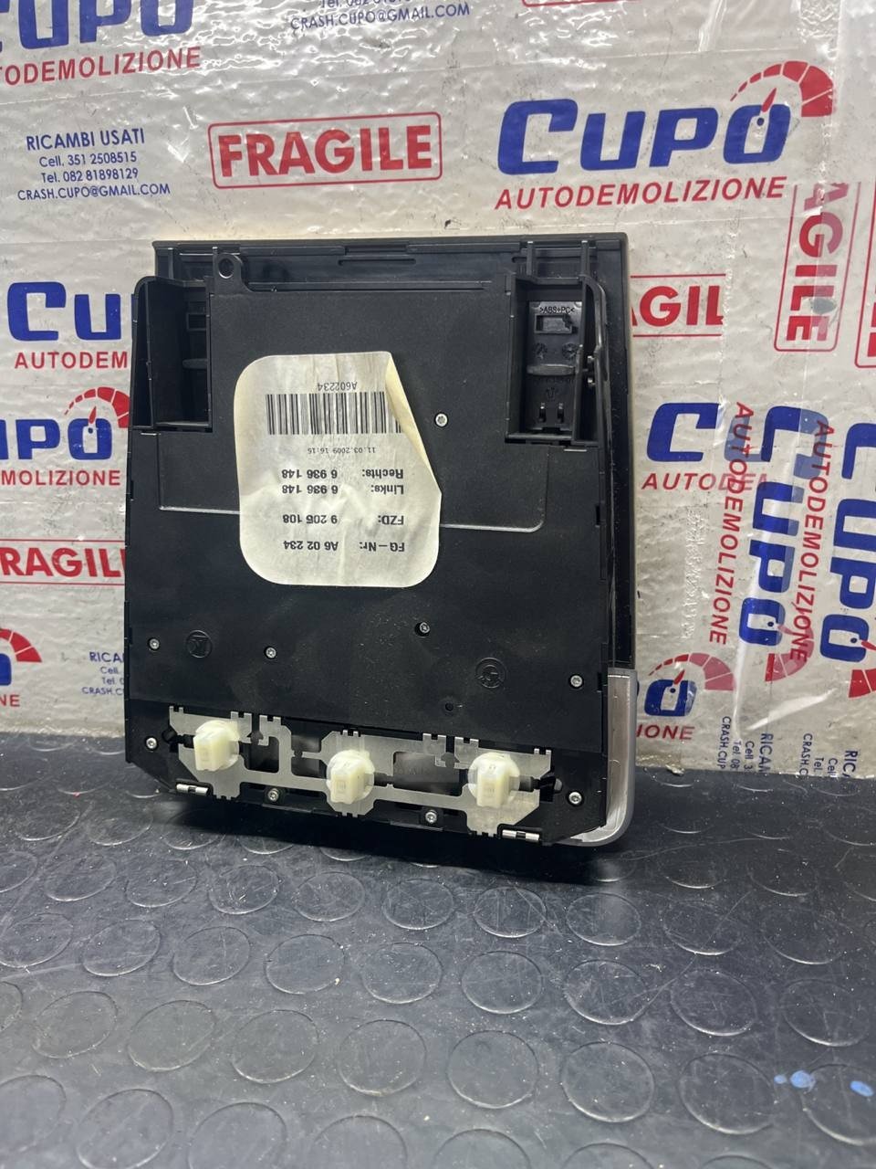 Palfoniera Luce Interna Bmw Serie 3 320 (E91) (2007) cod:HW6932827 - F&P CRASH SRLS - Ricambi Usati